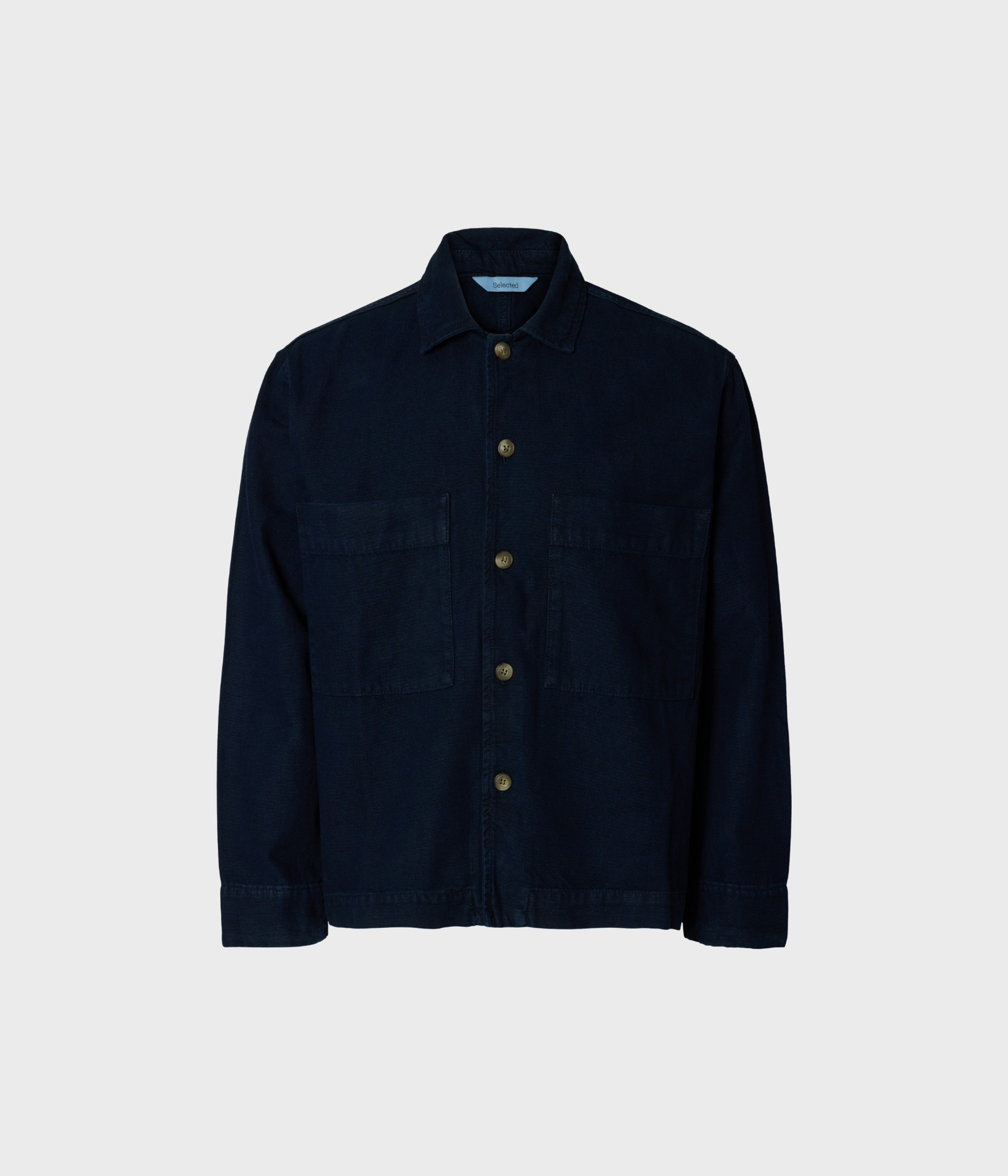 Slhrelaxed Paz Db 803 Denim Overshirt (Dark Blue Denim)