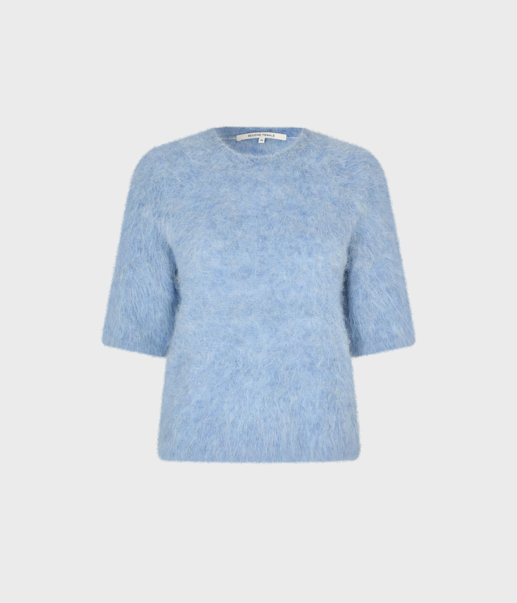 Karla Knit SS O-Neck (5124 Frozen Fjord)