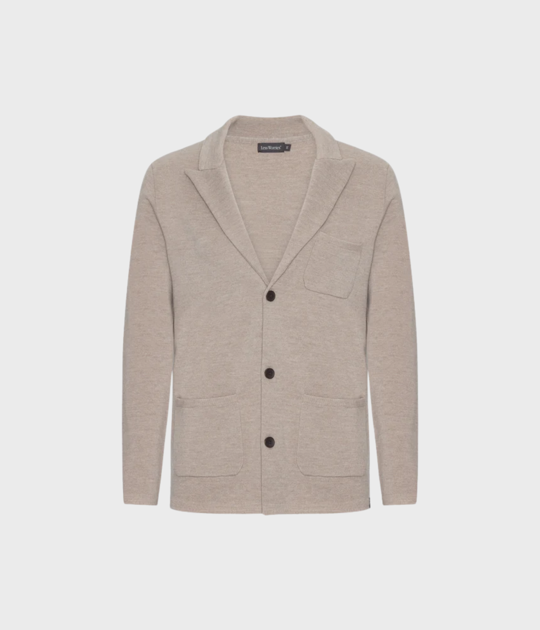 Knitted Milano Blazer (sand)