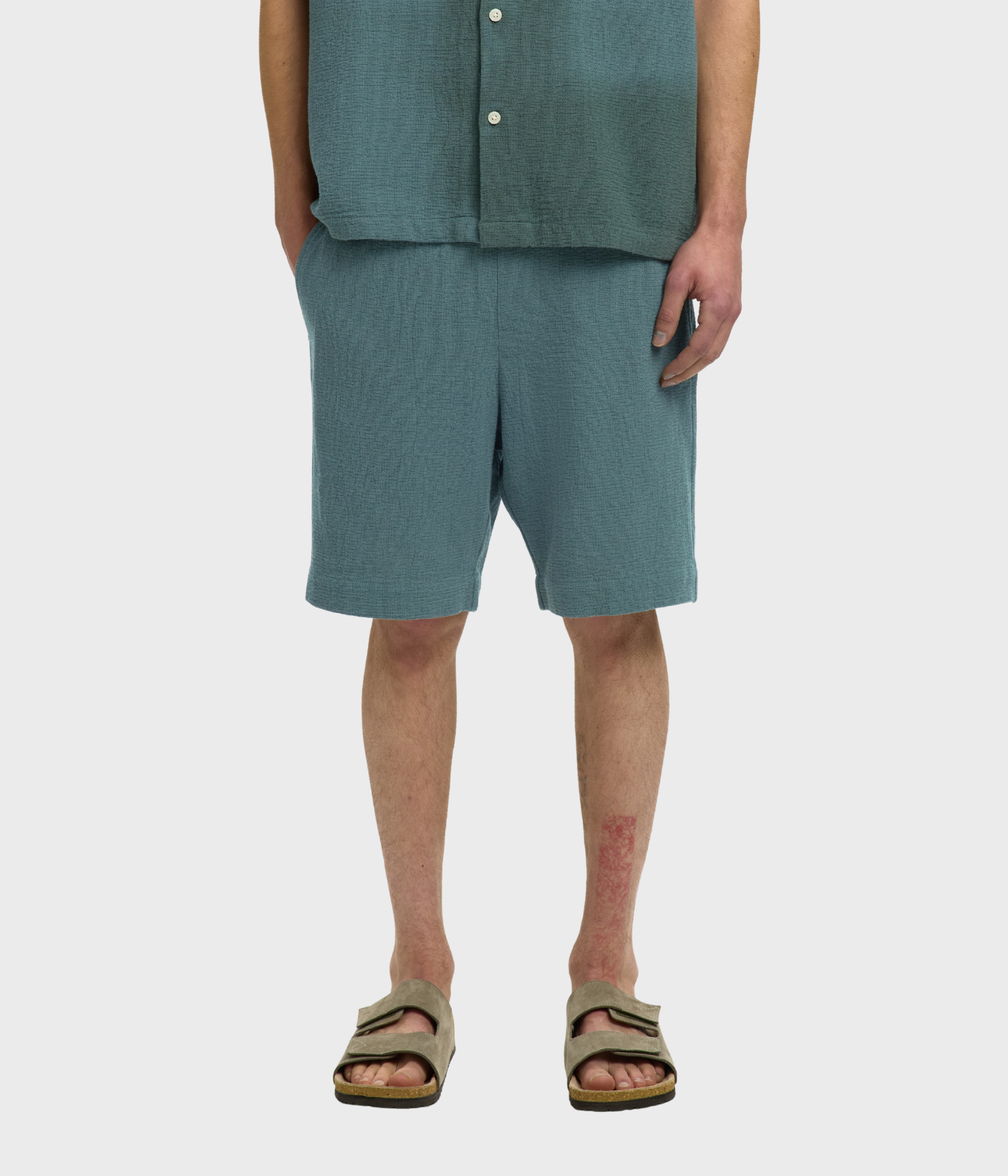 SLHREGCAL SHORTS (BALSAM GREEN) - D.O. Design Only