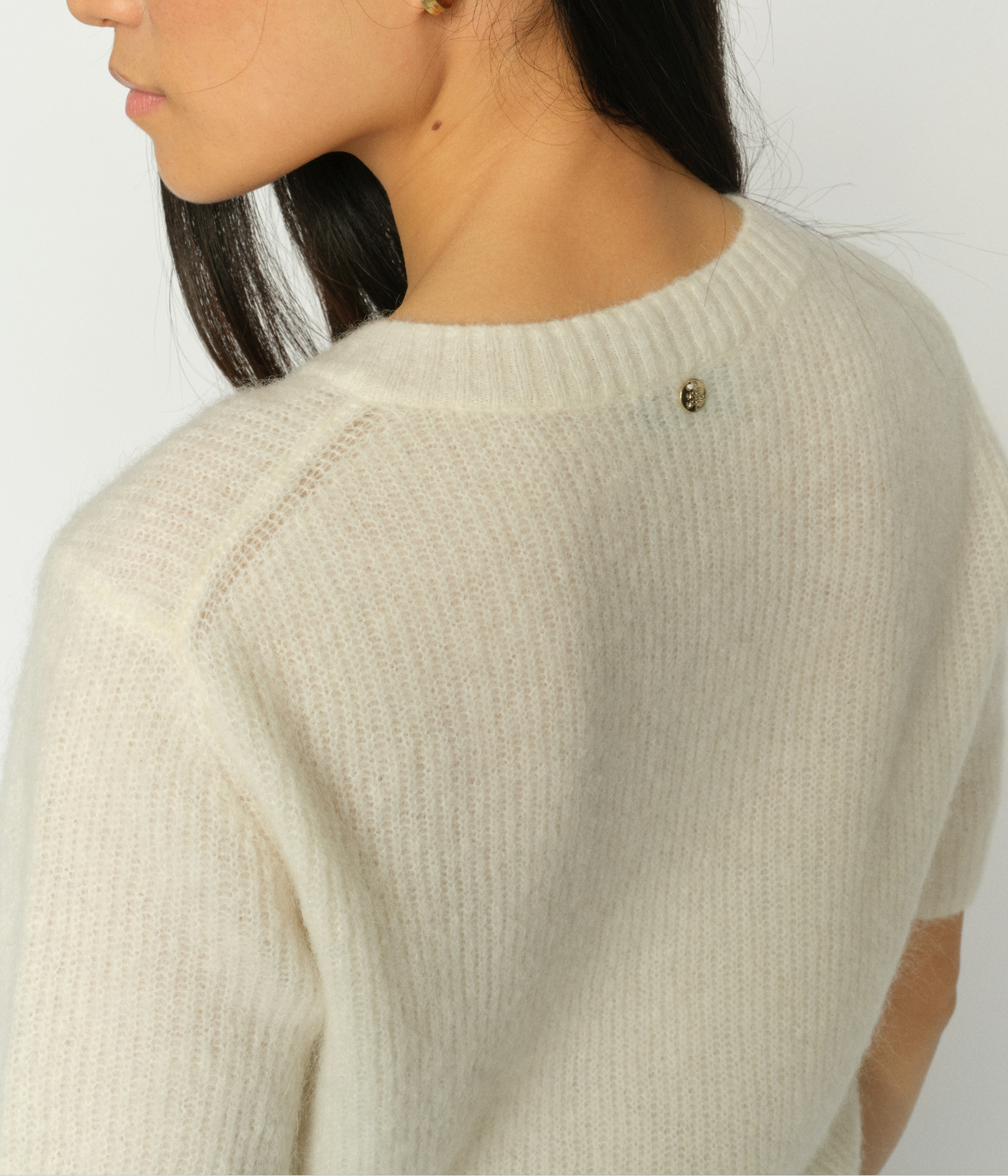 Mmthora Ss Knit Cardigan (180 Ecru)