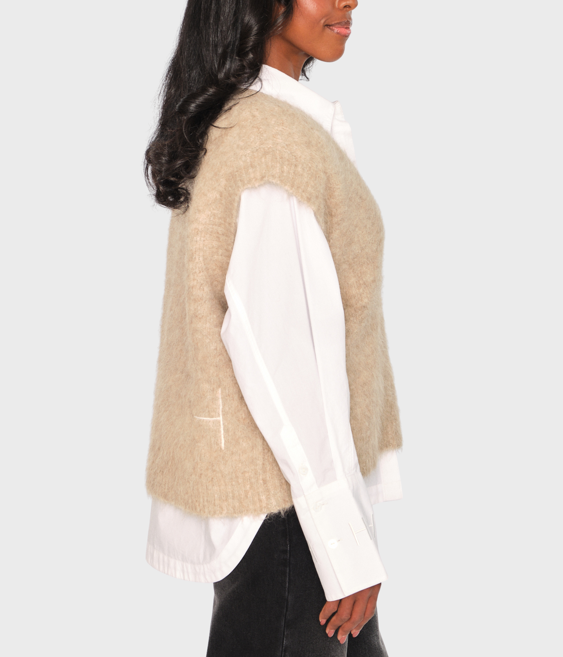 PERNILLE Vest (6510 Savannah Tan)