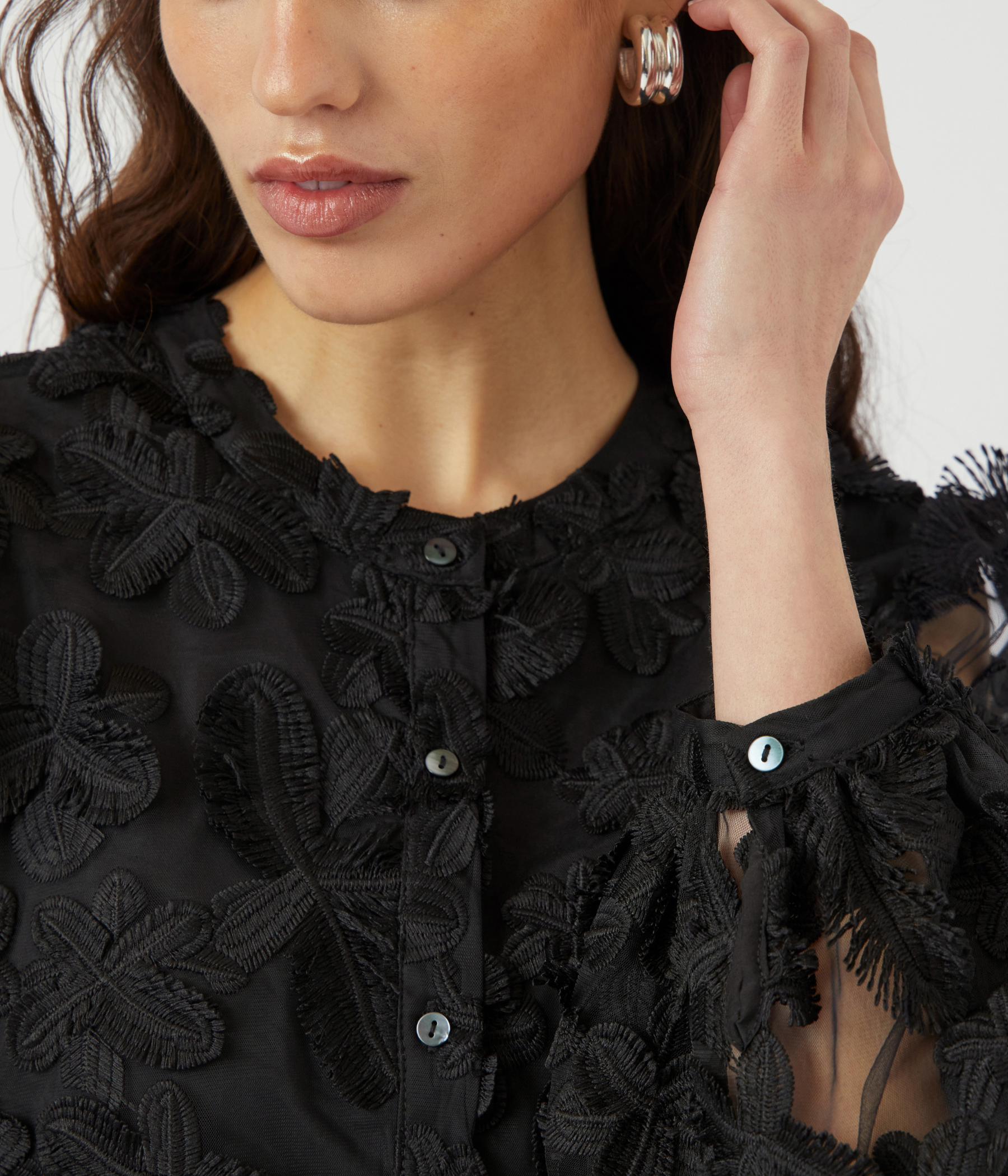 YASKARLY LS SHIRT - SHOW. (Black)