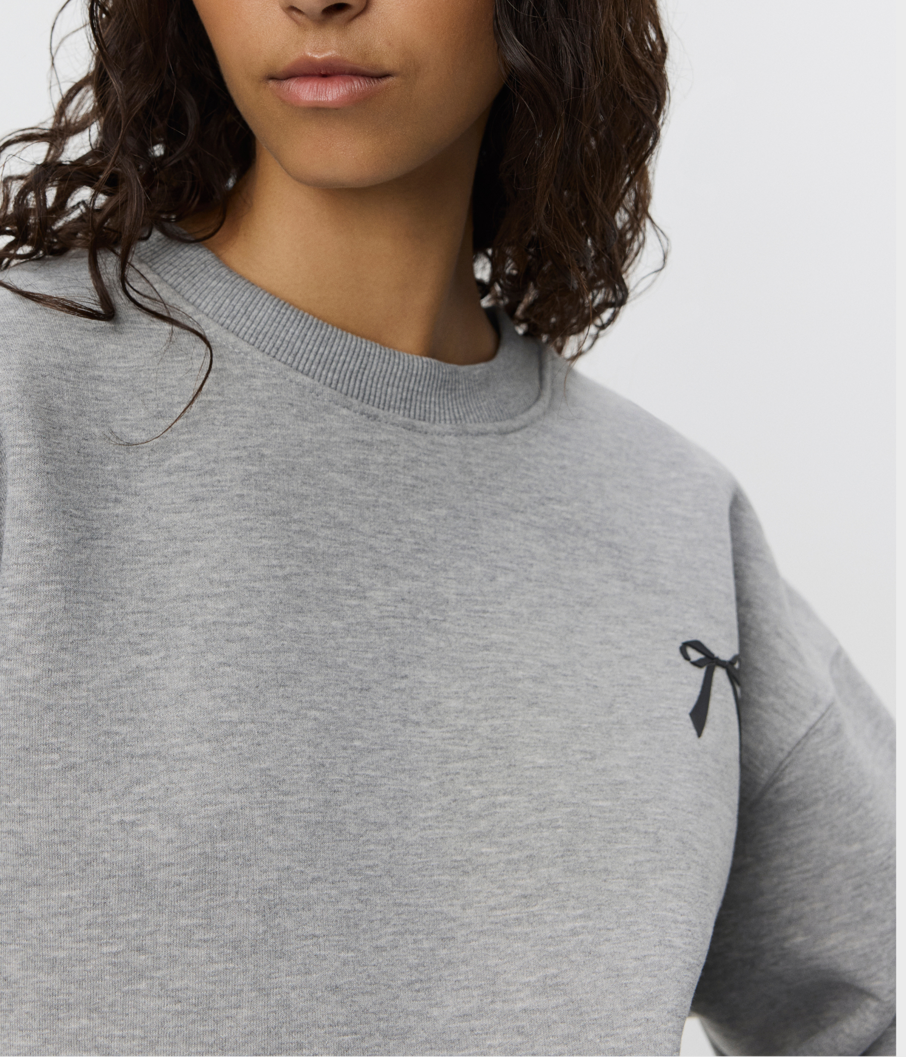 Elisw Sweatshirt (8010 Grey melange)