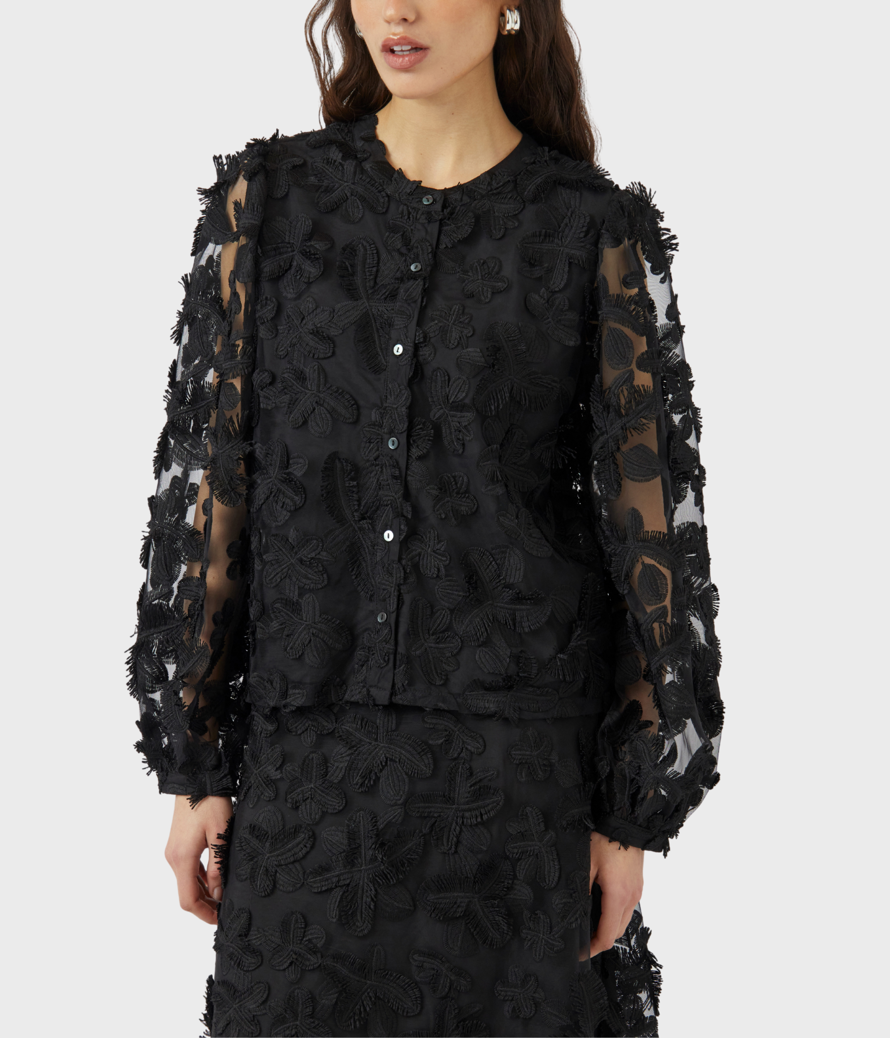 YASKARLY LS SHIRT - SHOW. (Black)