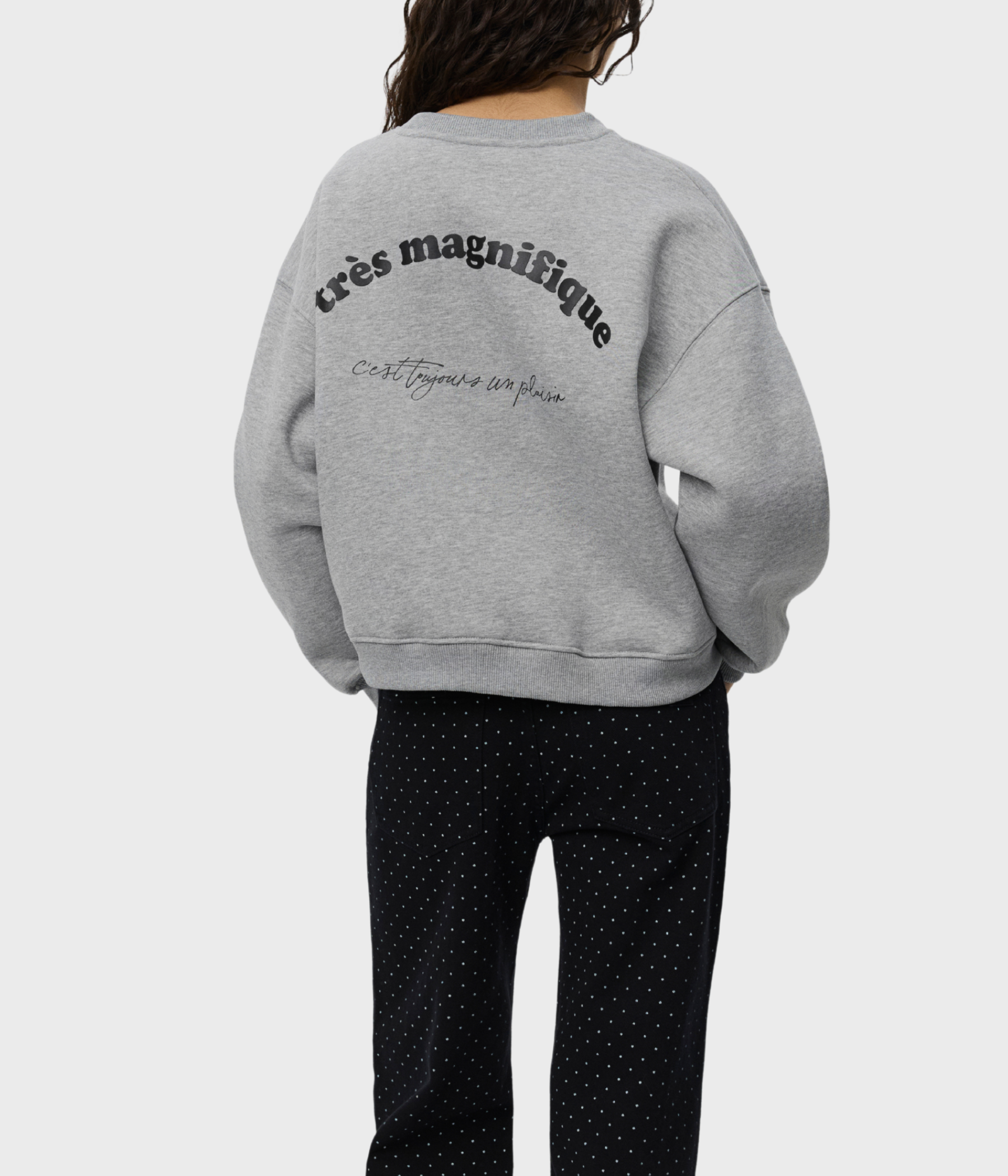Elisw Sweatshirt (8010 Grey melange)