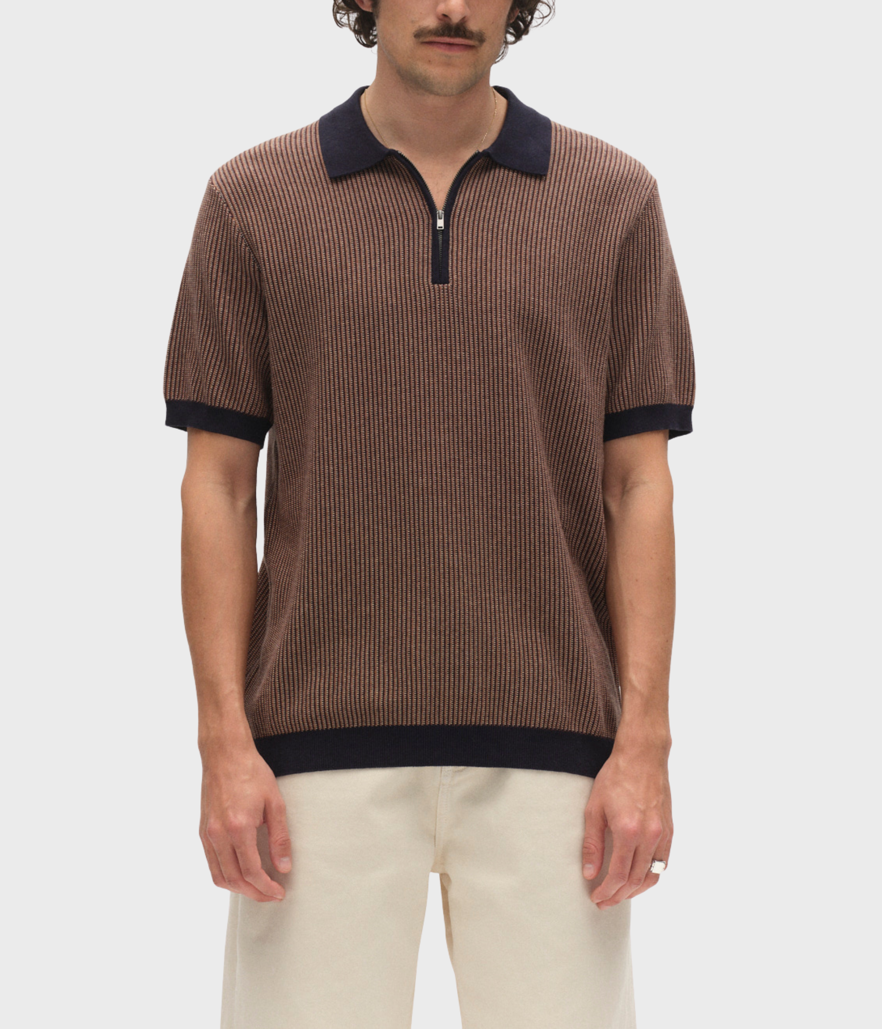 Gaboswald Retro SS Knit (0580 Navy) - D.O. Design Only