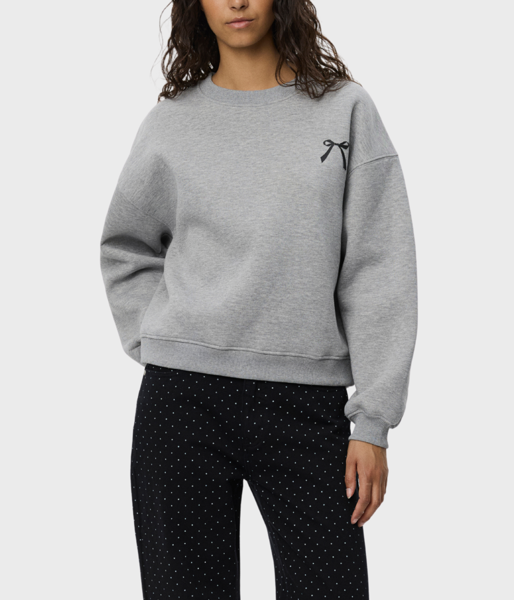 Elisw Sweatshirt (8010 Grey melange)