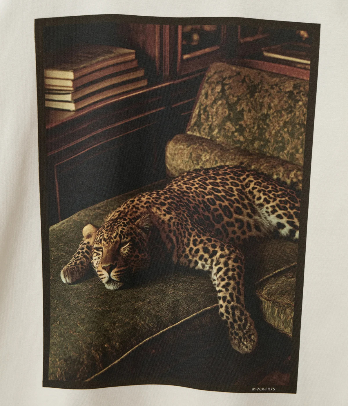 Riversw Printed Boxy T-Shirt (0101 Off white)