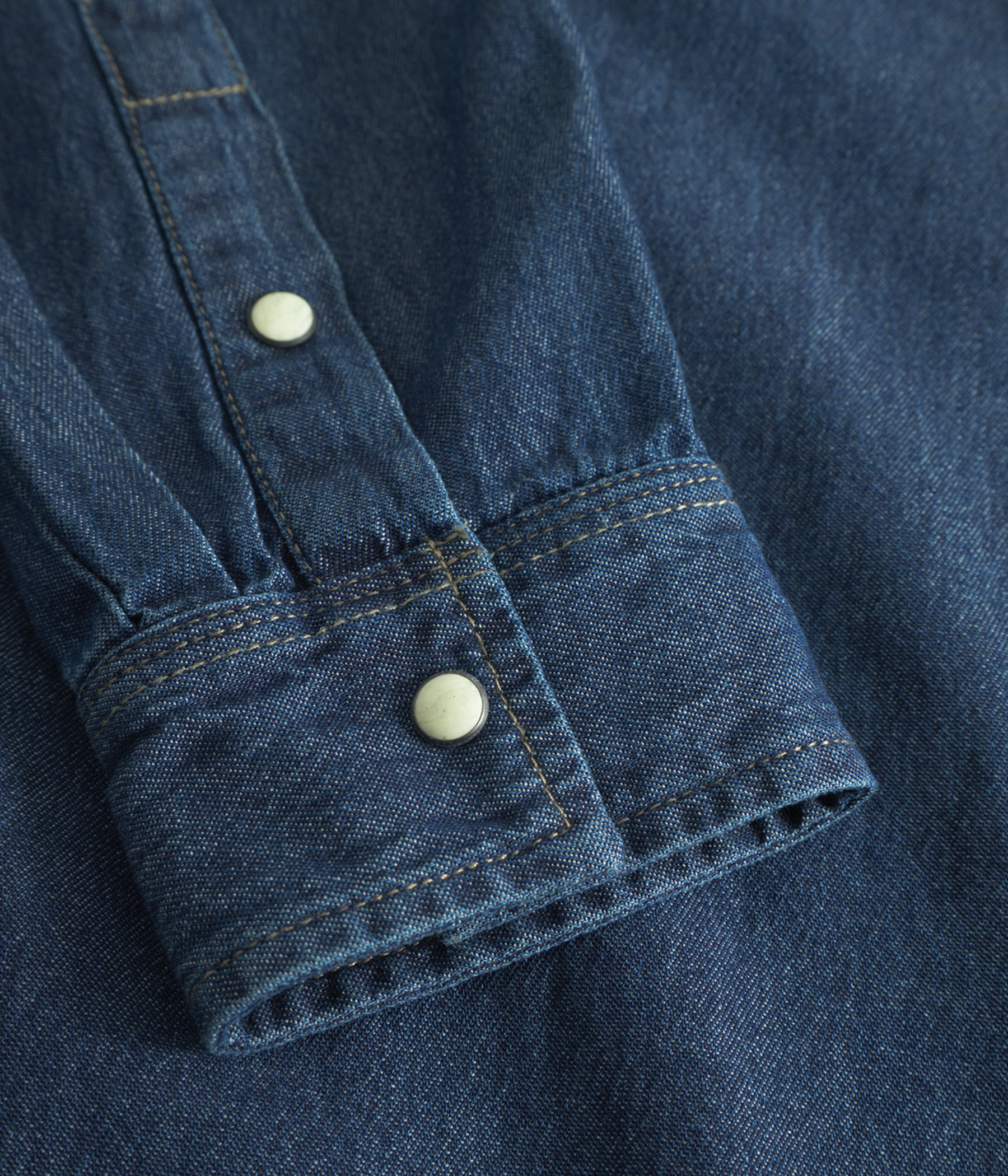 Sven Reg Denim LS (5003 Dark Blue Denim)