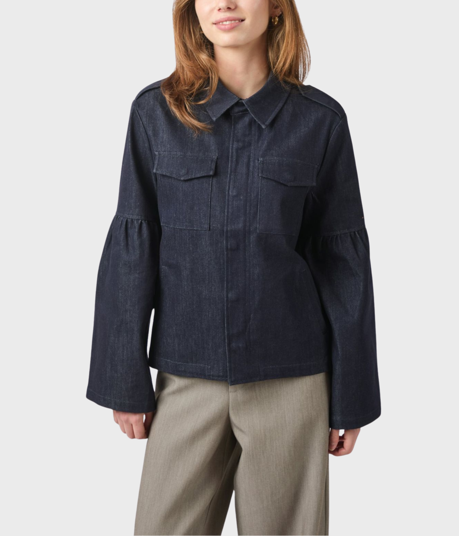 Jaynor Denim Jacket (534 DARK BLUE)