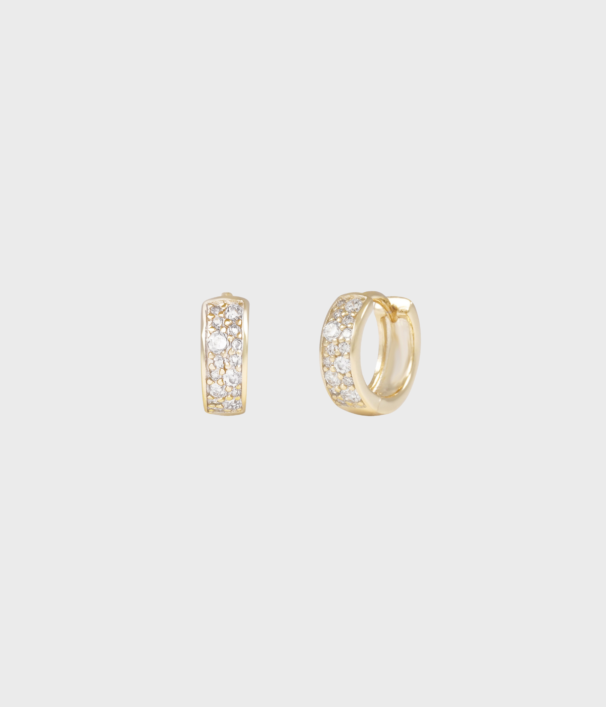 Nisi Stone Ring Ear 12Mm (Gold)