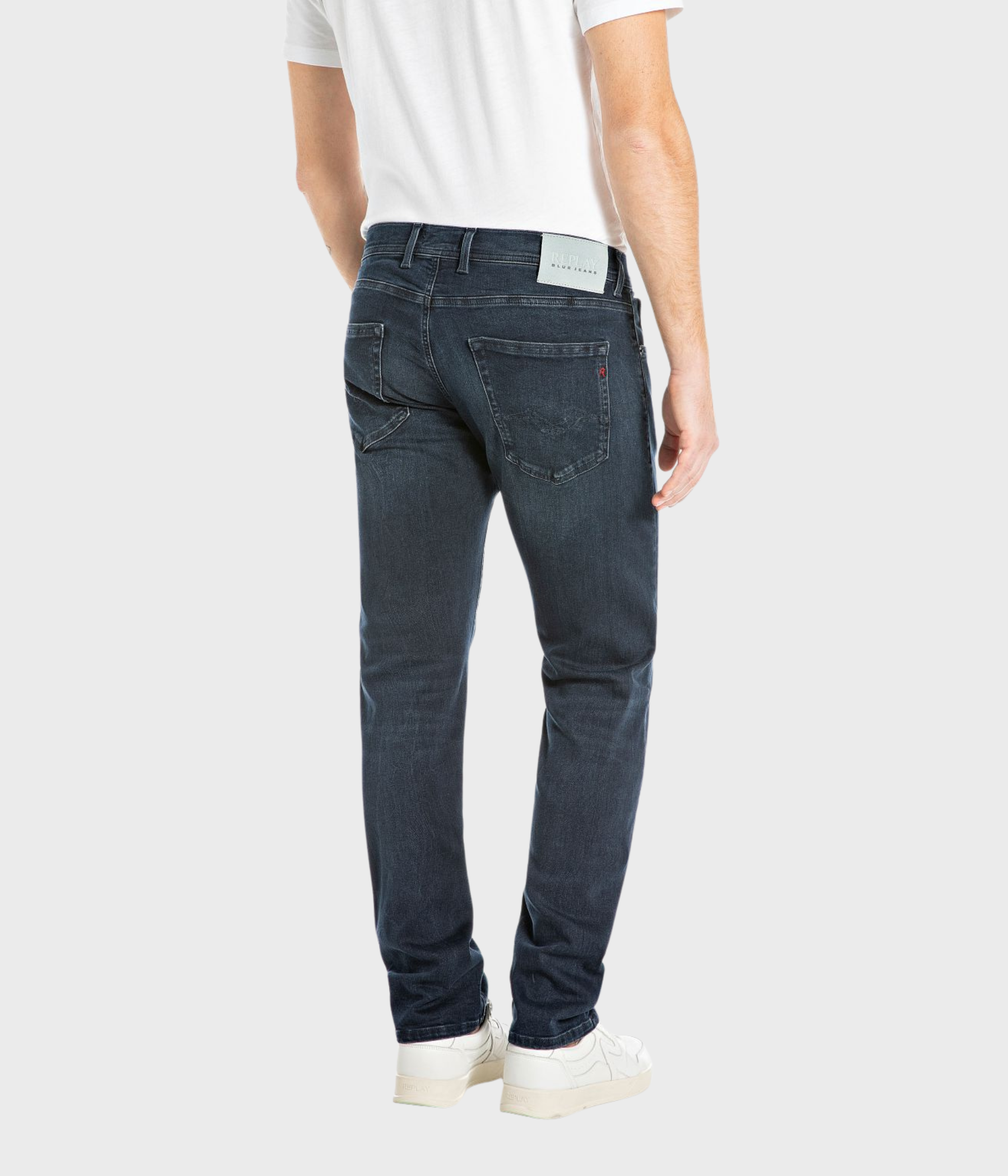 Trousers Grover Hyperflex Original (007 DARK BLUE dark enzymatic stone wash)