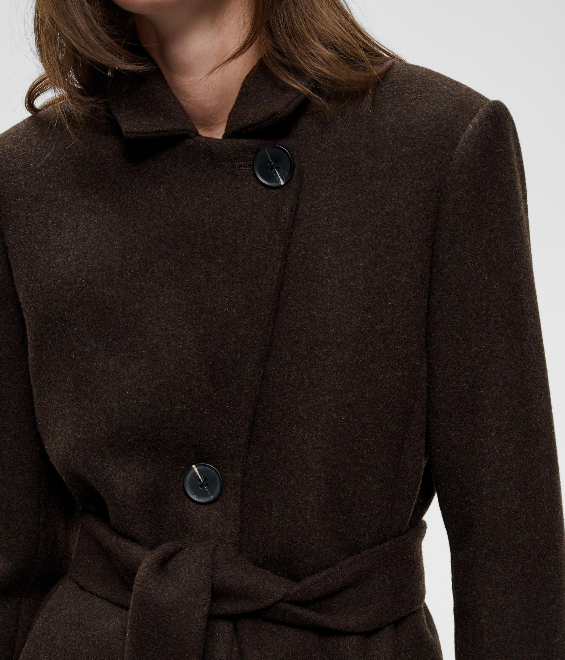 Zorahiw Classic Coat (191109 Chocolate Brown)