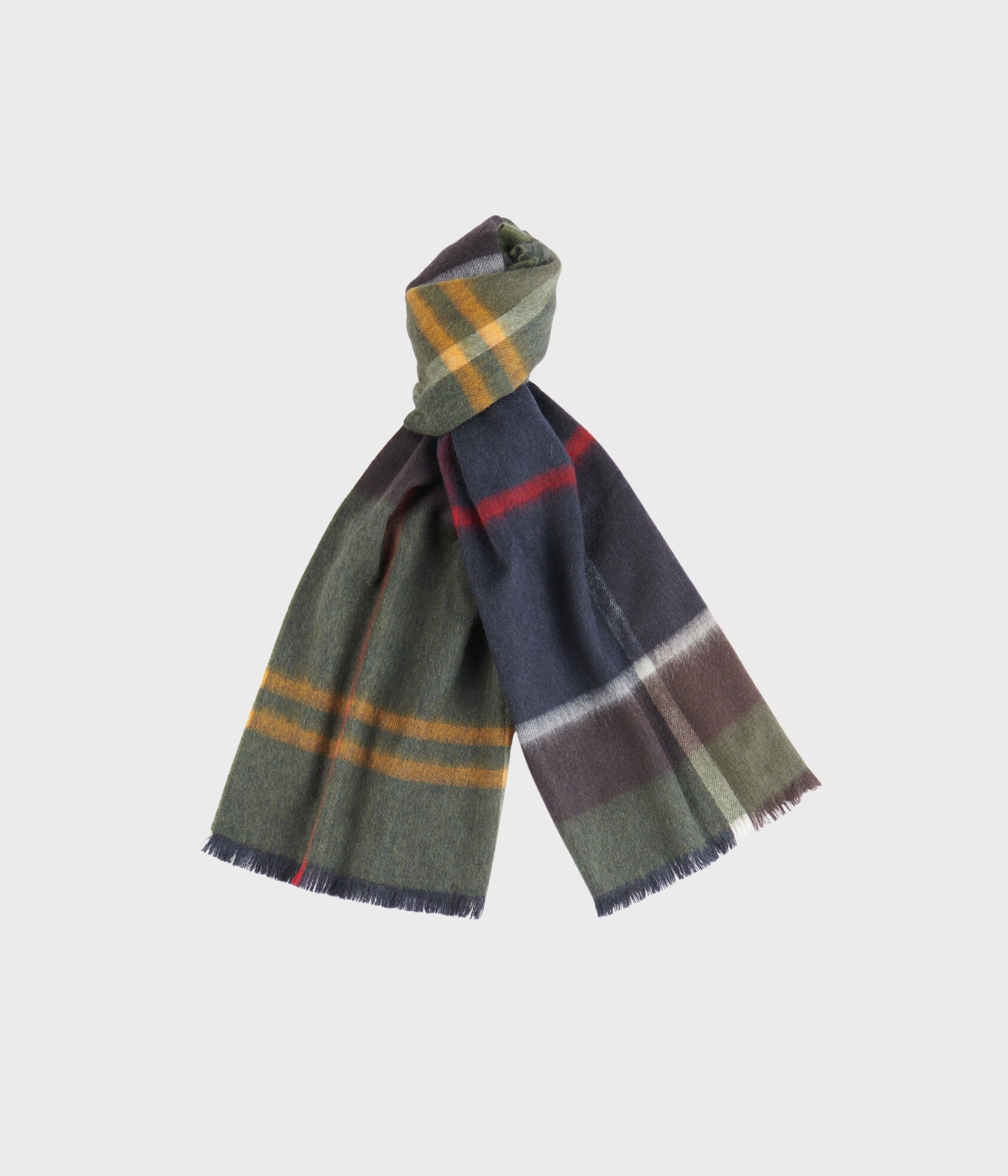 Barbour Rosefield Tartan Scarf (TN11 Classic Tartan)