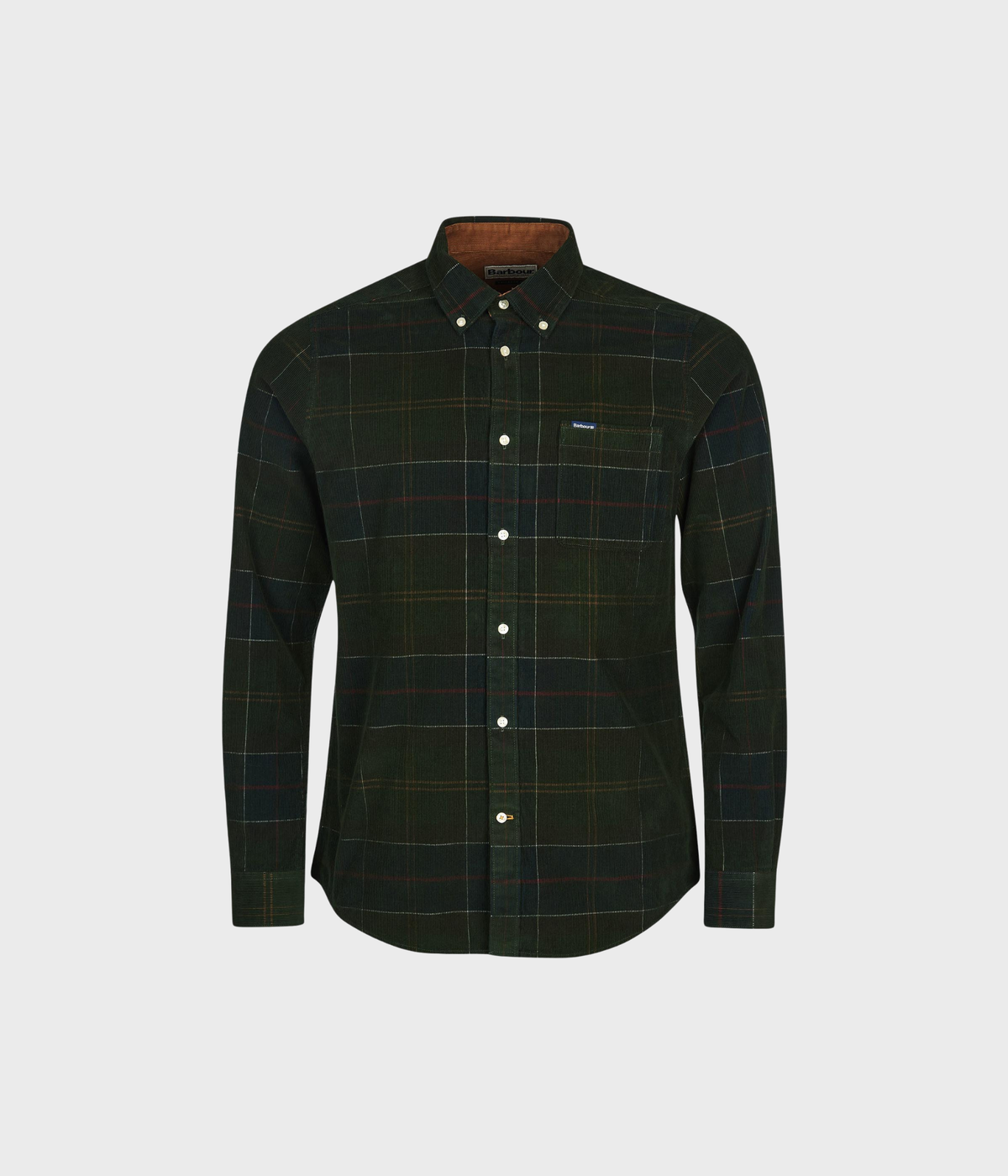 Barbour Blair Tailored Tartan Cord Shirt (TN11 Classic Tartan)