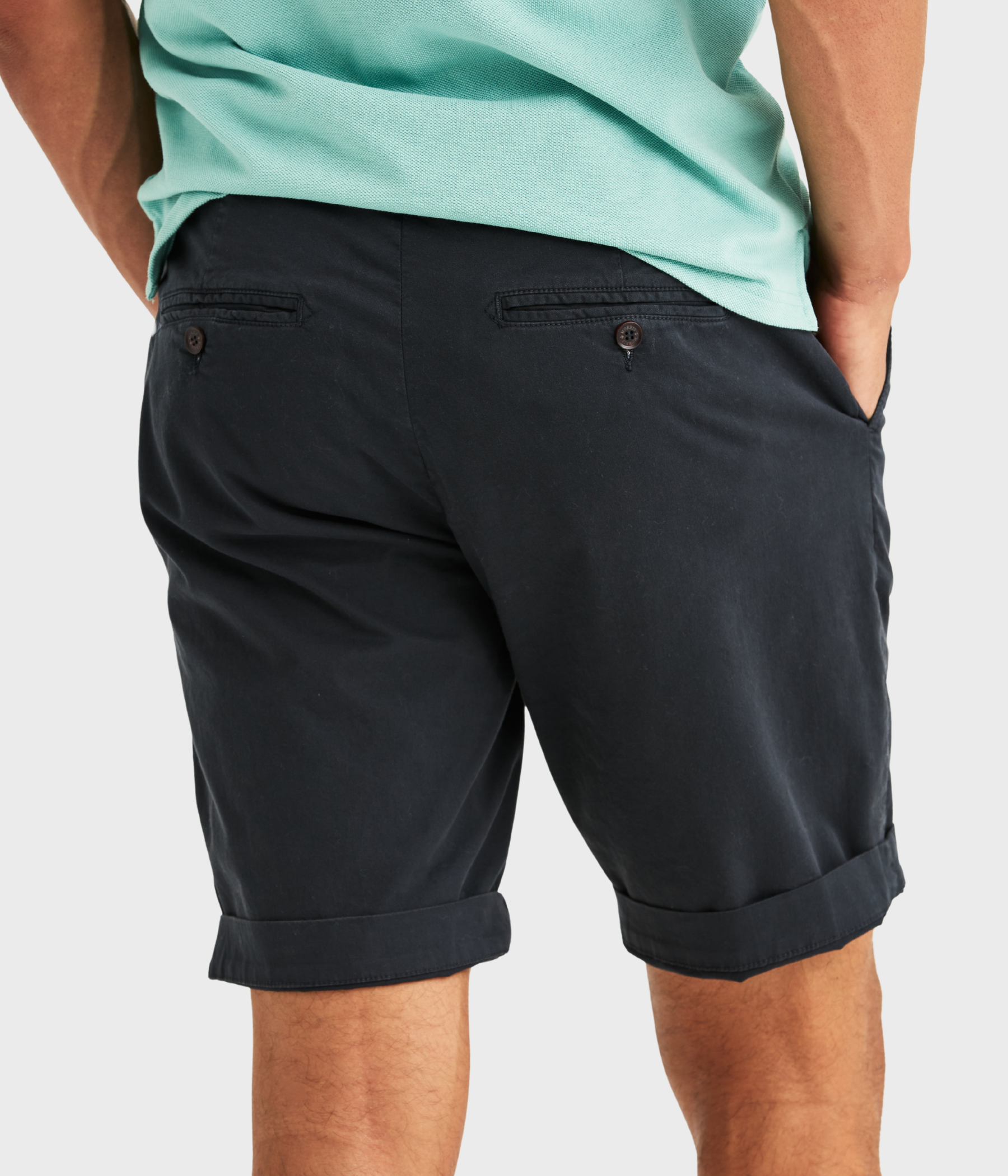 Jeffrey Summer Chino Shorts 10" (62 Blue)
