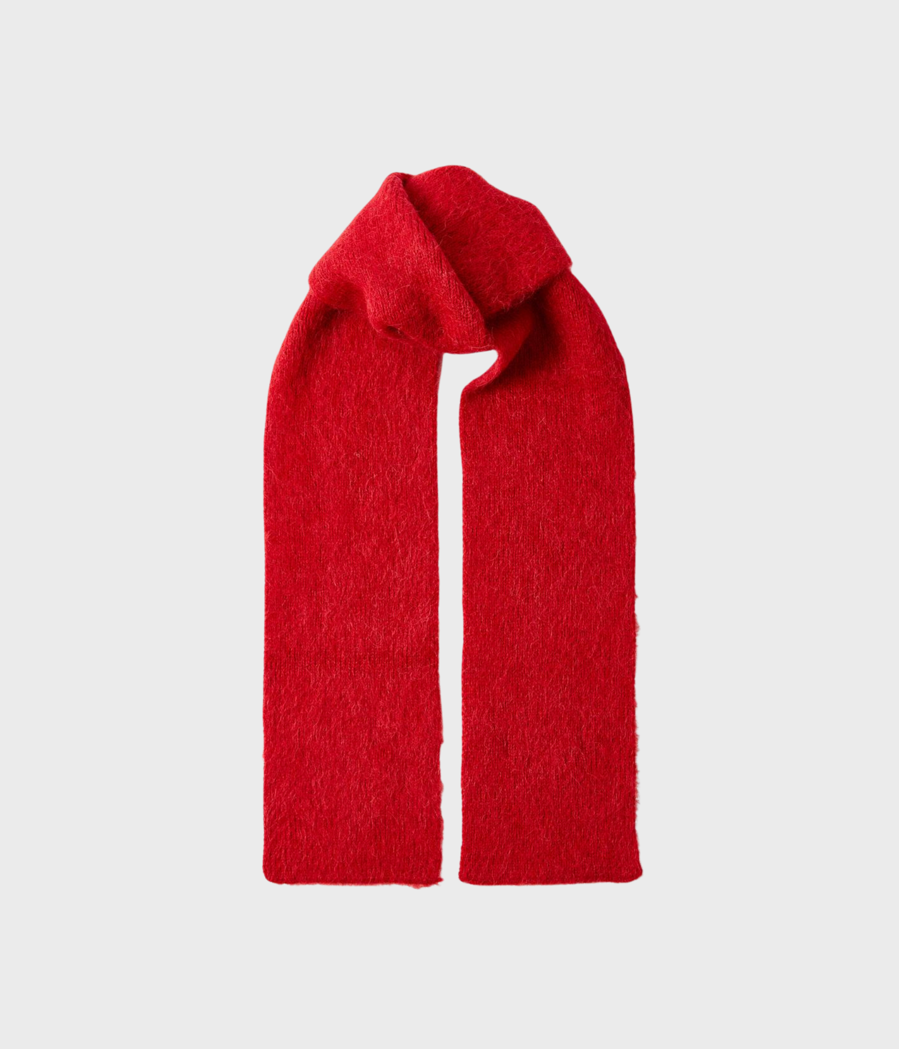 SLFFIONA ALPACA BLEND SCARF (Equestrian Red)