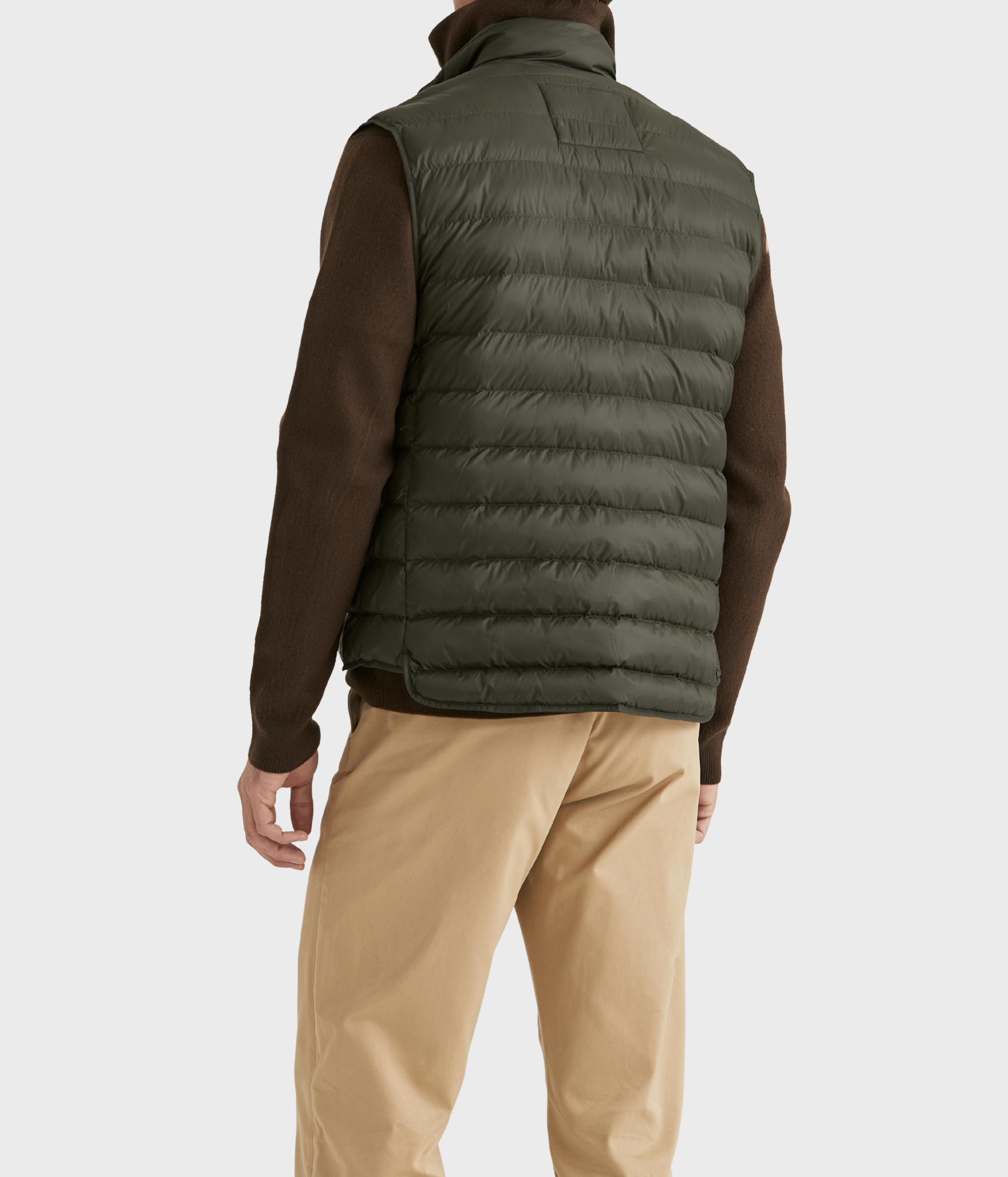 Norfolk Liner Vest (79 Olive)