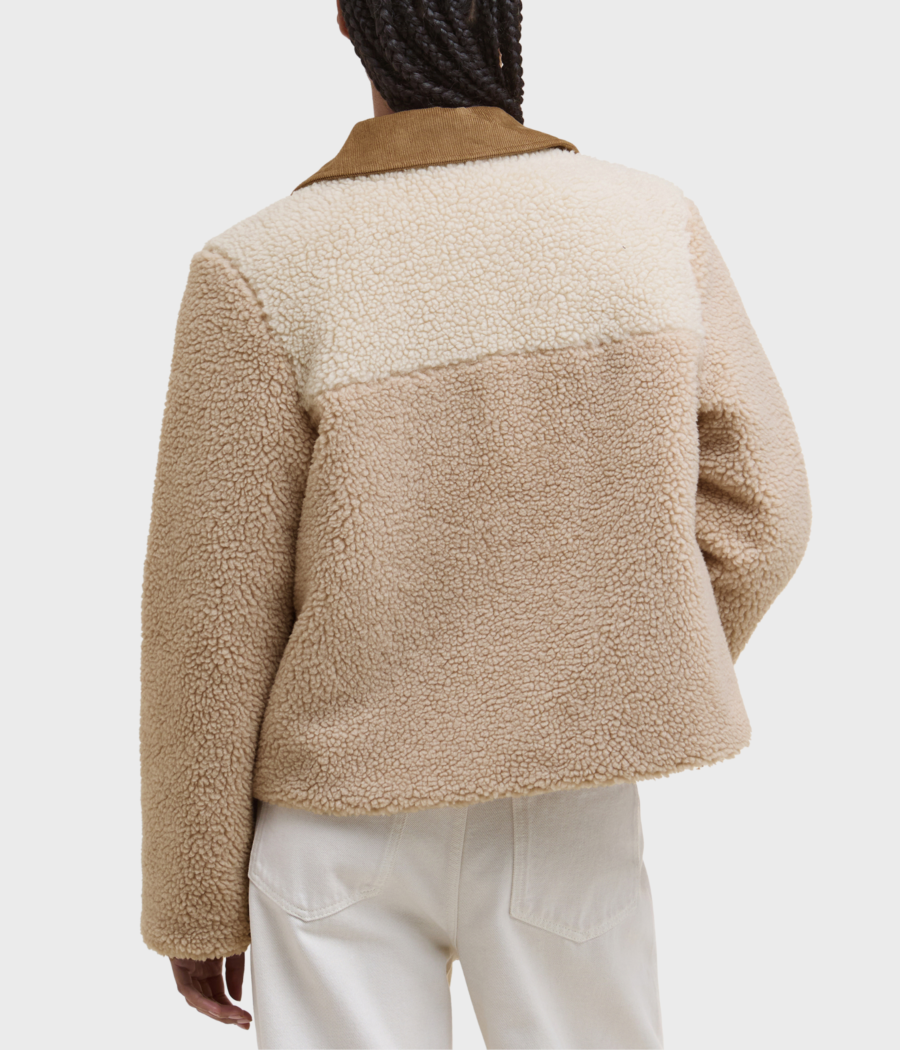 Barbour Malena Fleece (BE11 Natural/ecru)