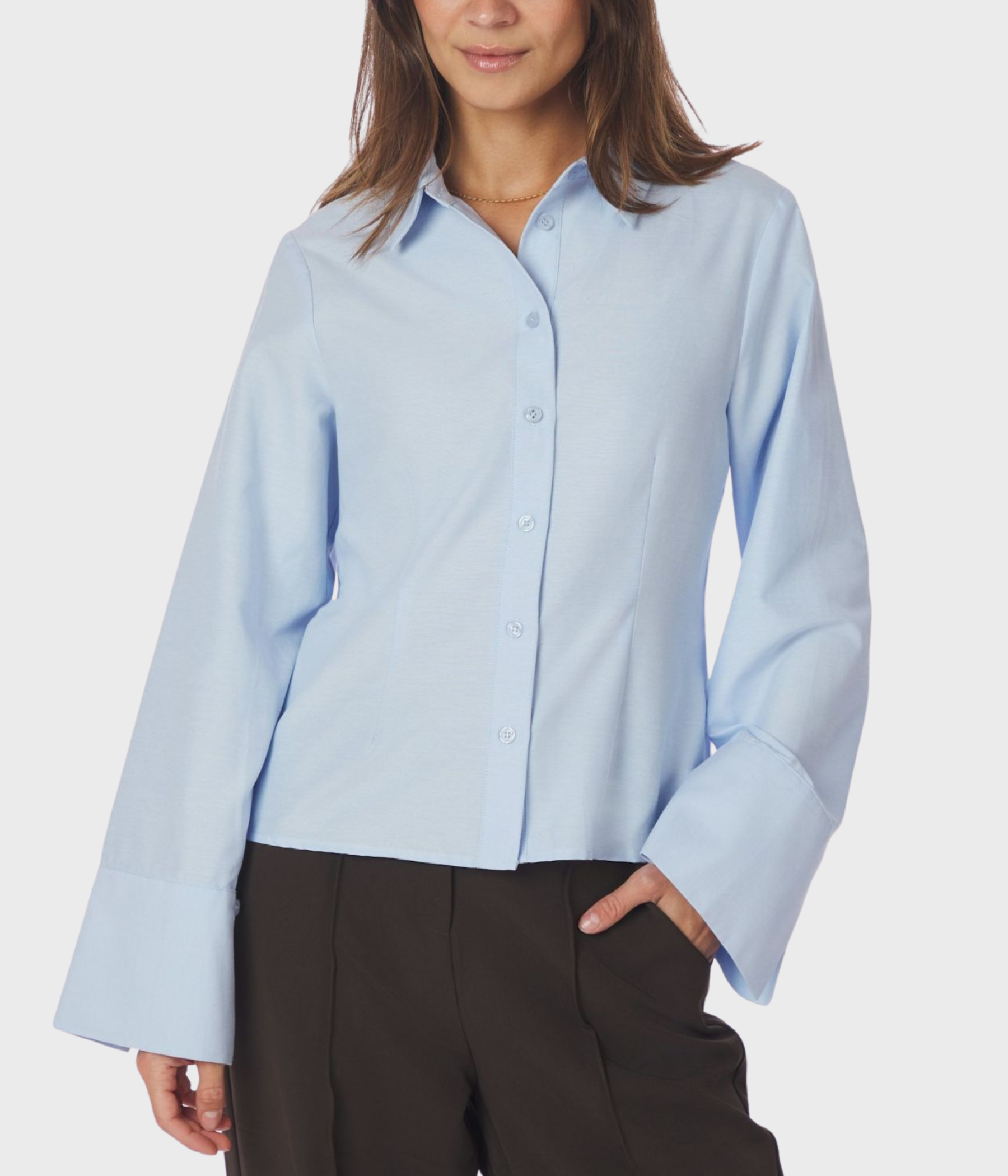 Rosa Oxford Shirt (145 Light Blue)
