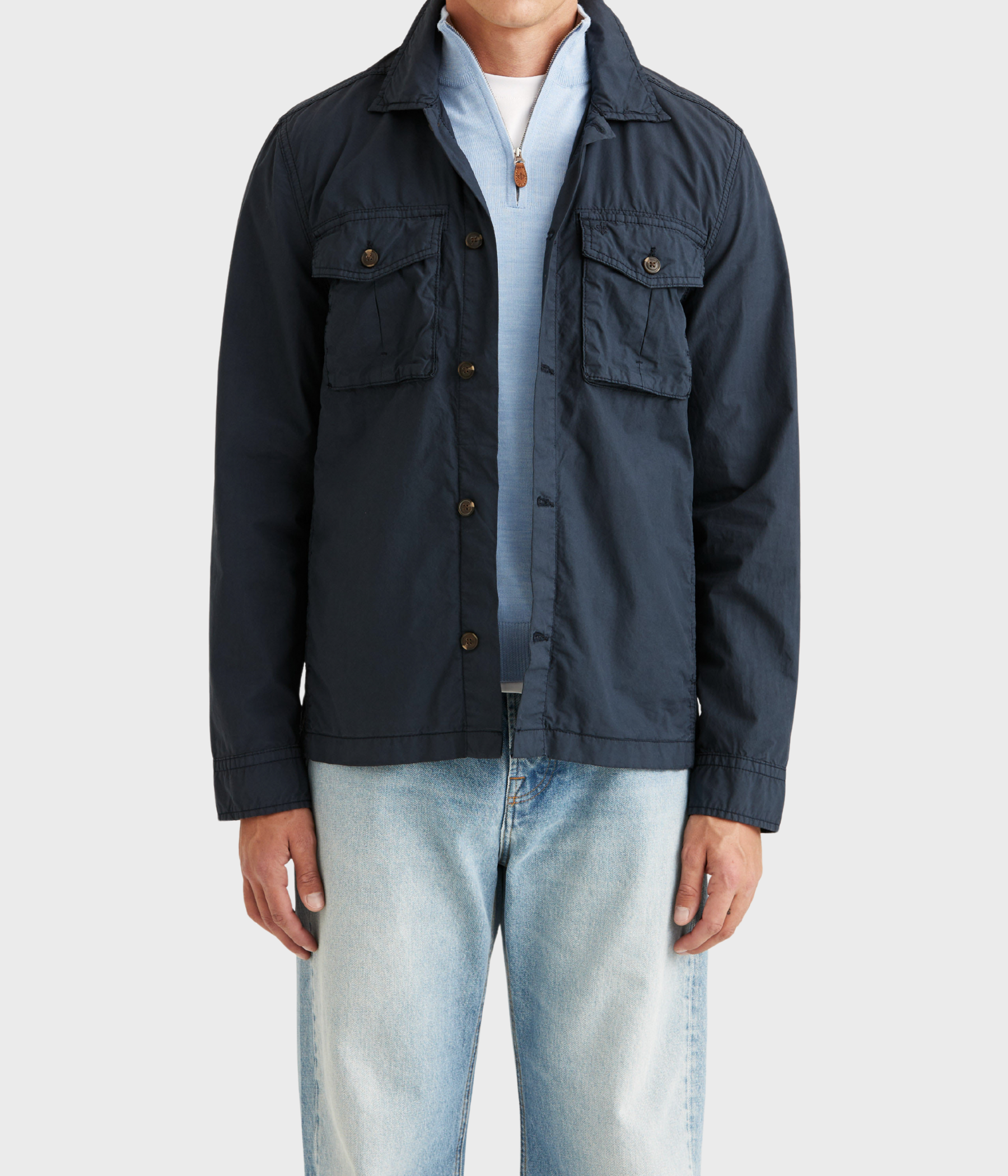 Harrison Lt Shirt Jkt (59 Old Blue)