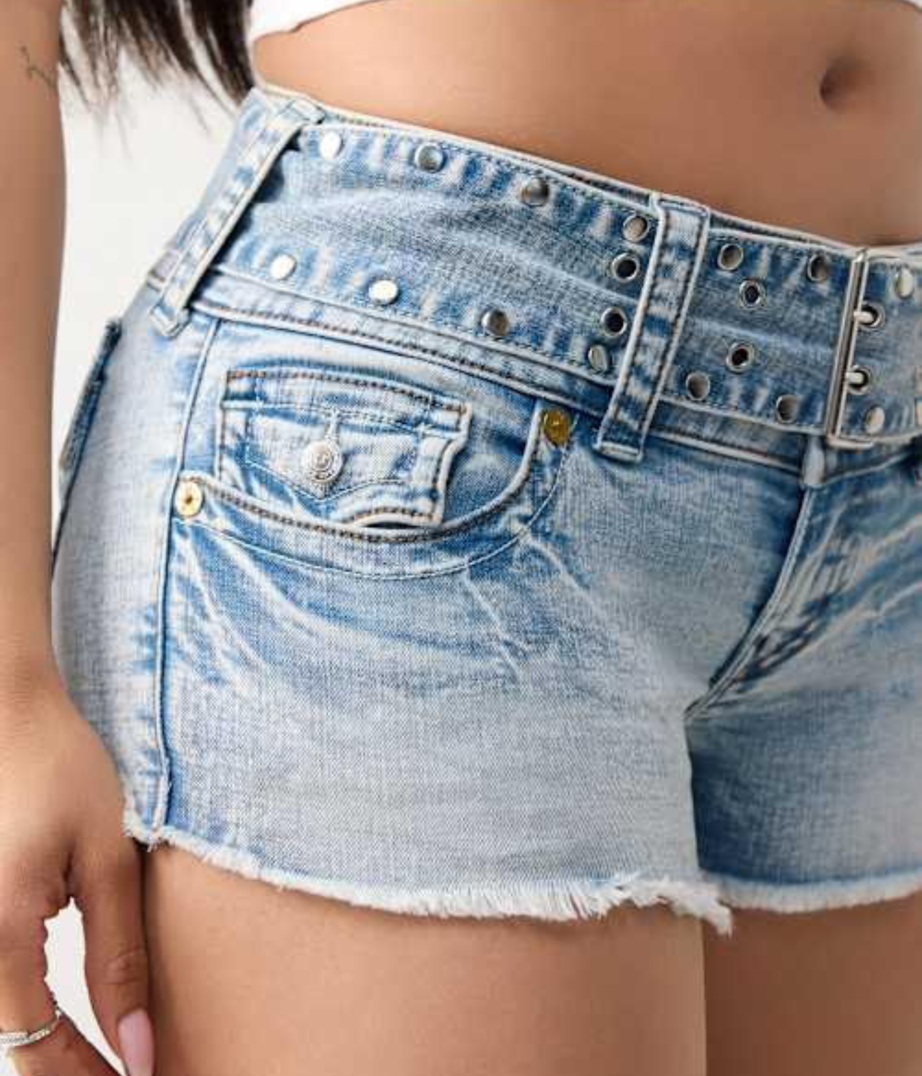 Wide Belt Joey Lr Short Flap (JLFL FRECKLE WAVE)