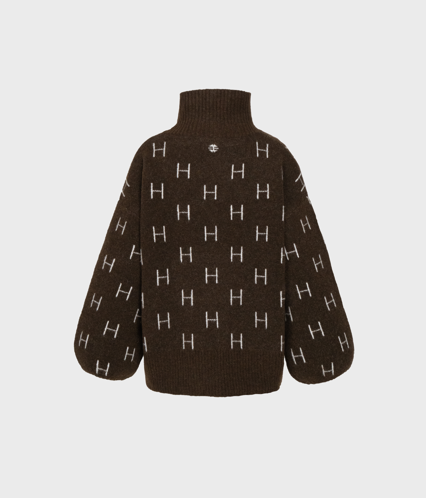FAM Short Sweater. (6002 Dark Earth)