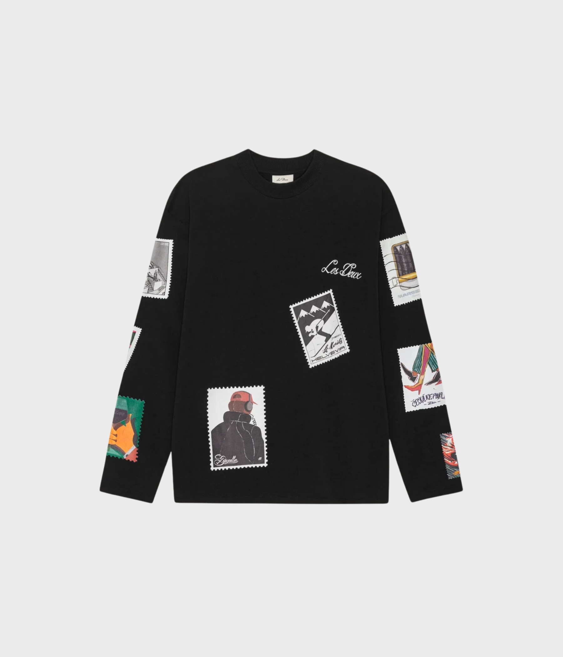 Stamp Ls T-Shirt (100 Black)