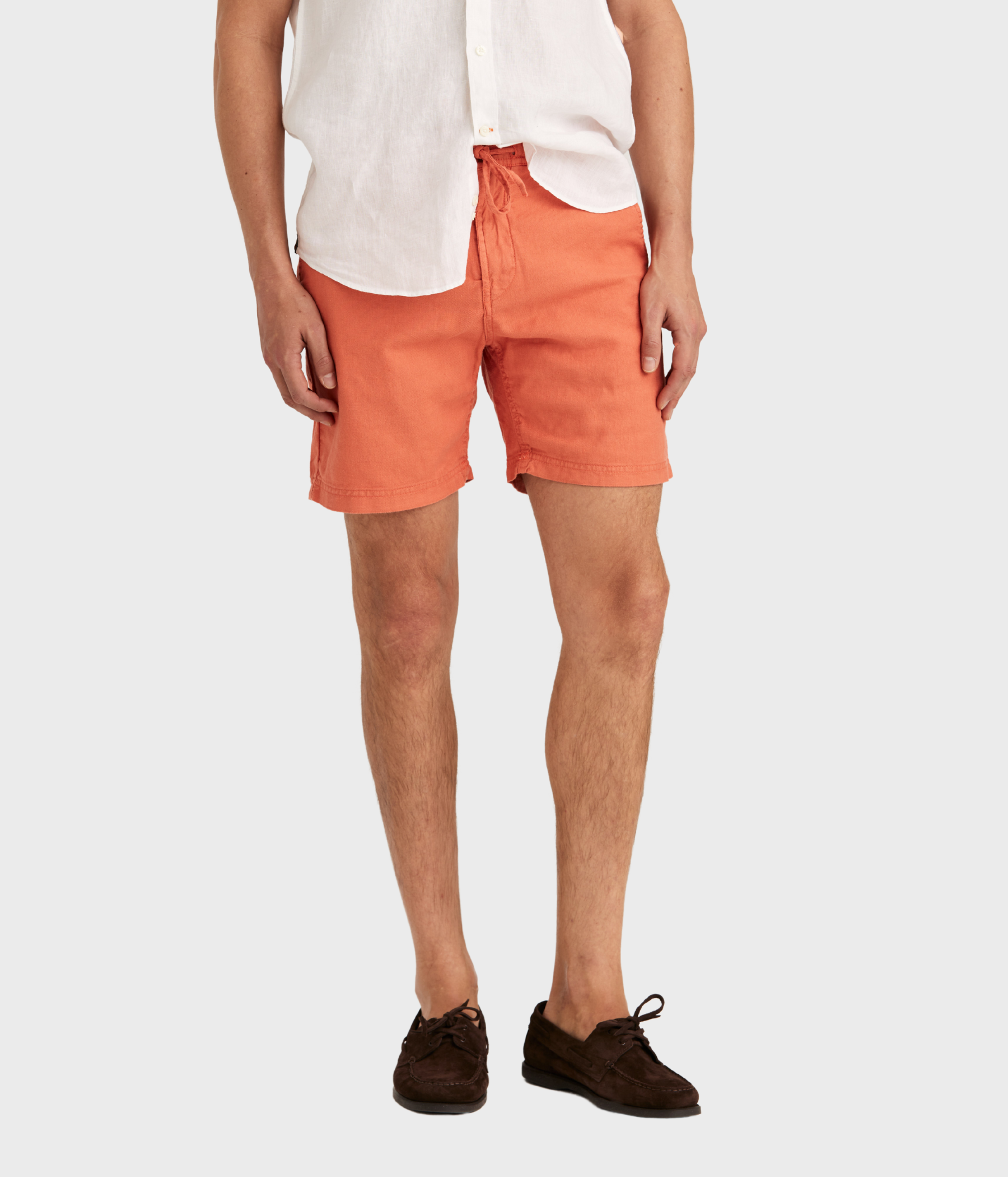 Fenix Linen Shorts (23 ORANGE)