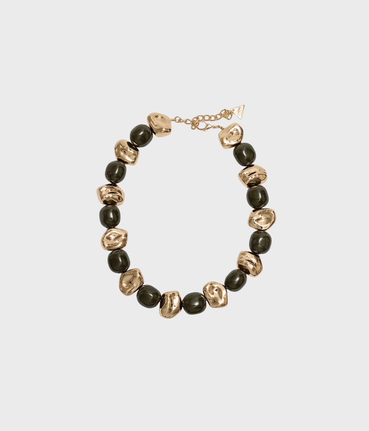 Alba Necklace (Dark Olive Green)