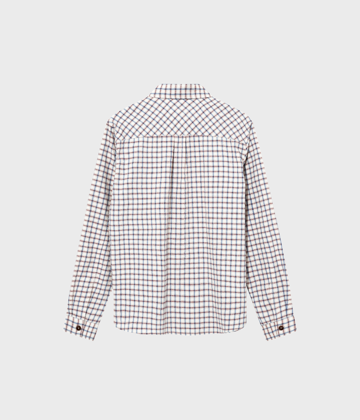 Mmgdavid Spring Check Shirt (180 Ecru)