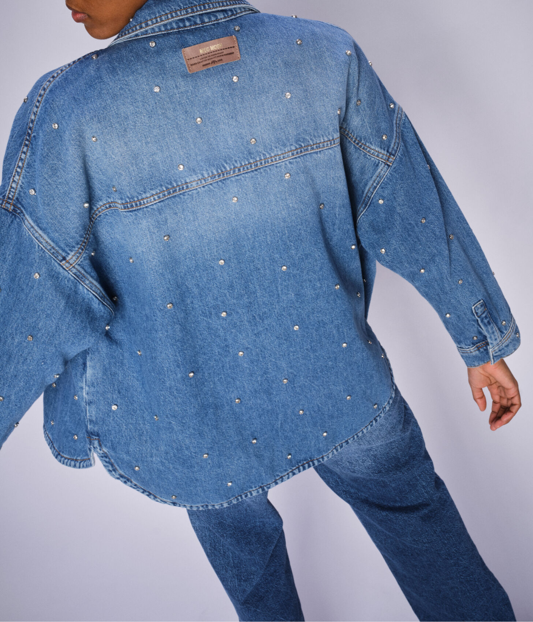 Mmemme Marine Shirt (493 Mid Blue)