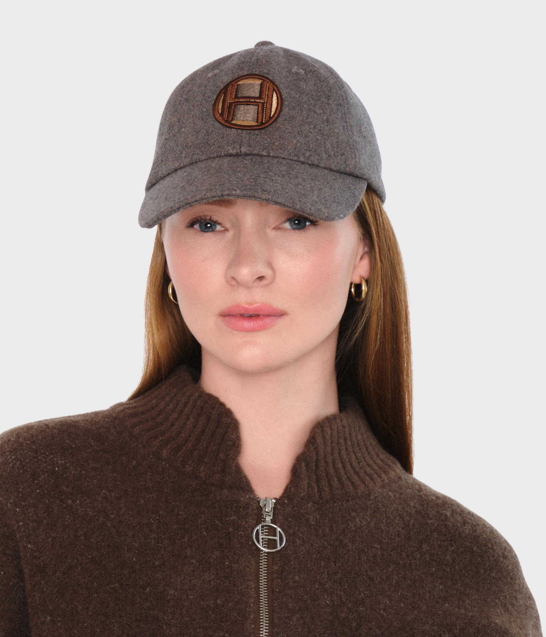 LOU Cap (6001 Brown Melange)