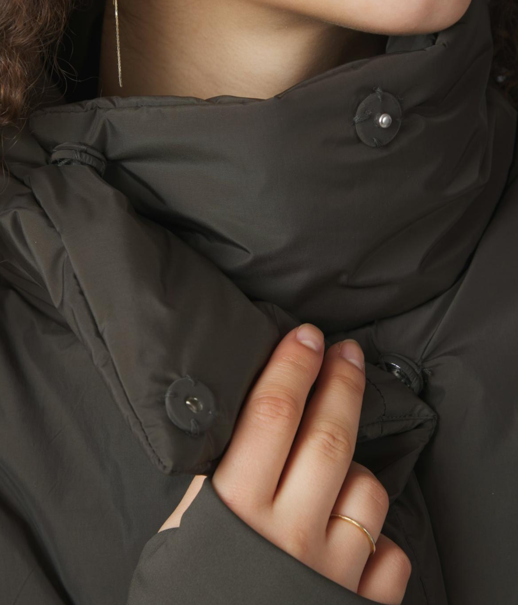 Una Clean Jacket (676 DARK BROWN)