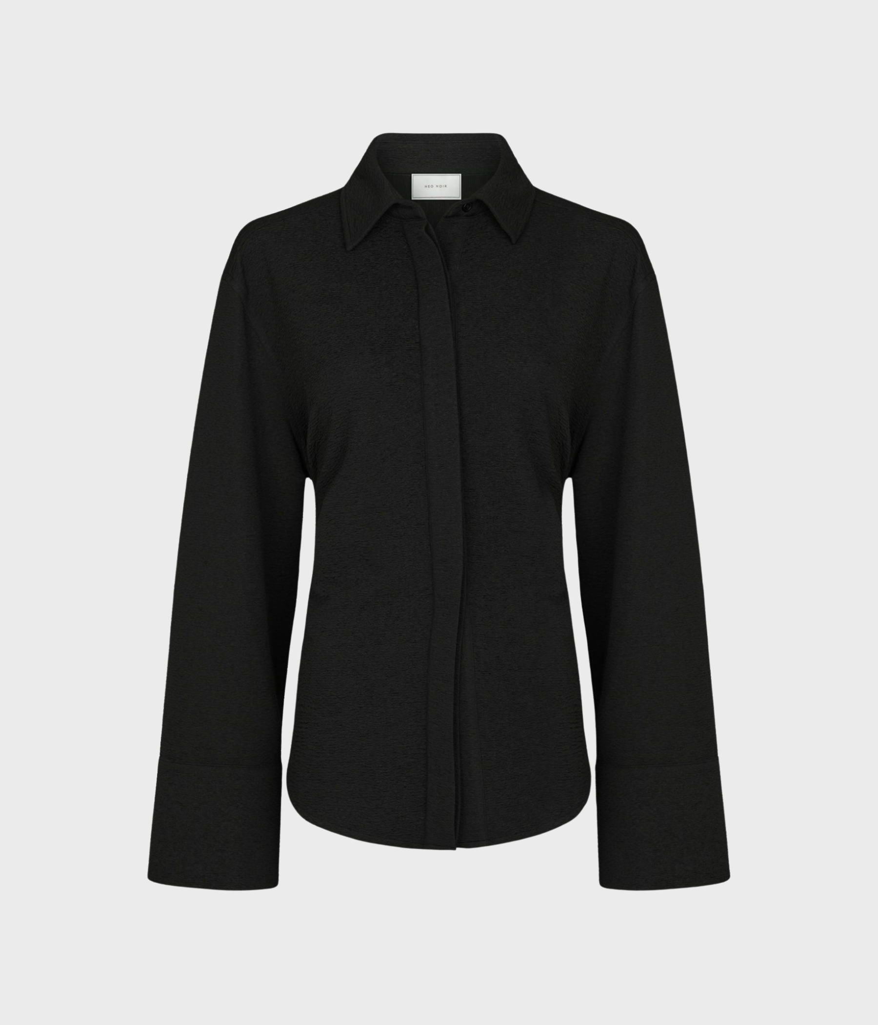 Waldita Structure Shirt (100 Black)
