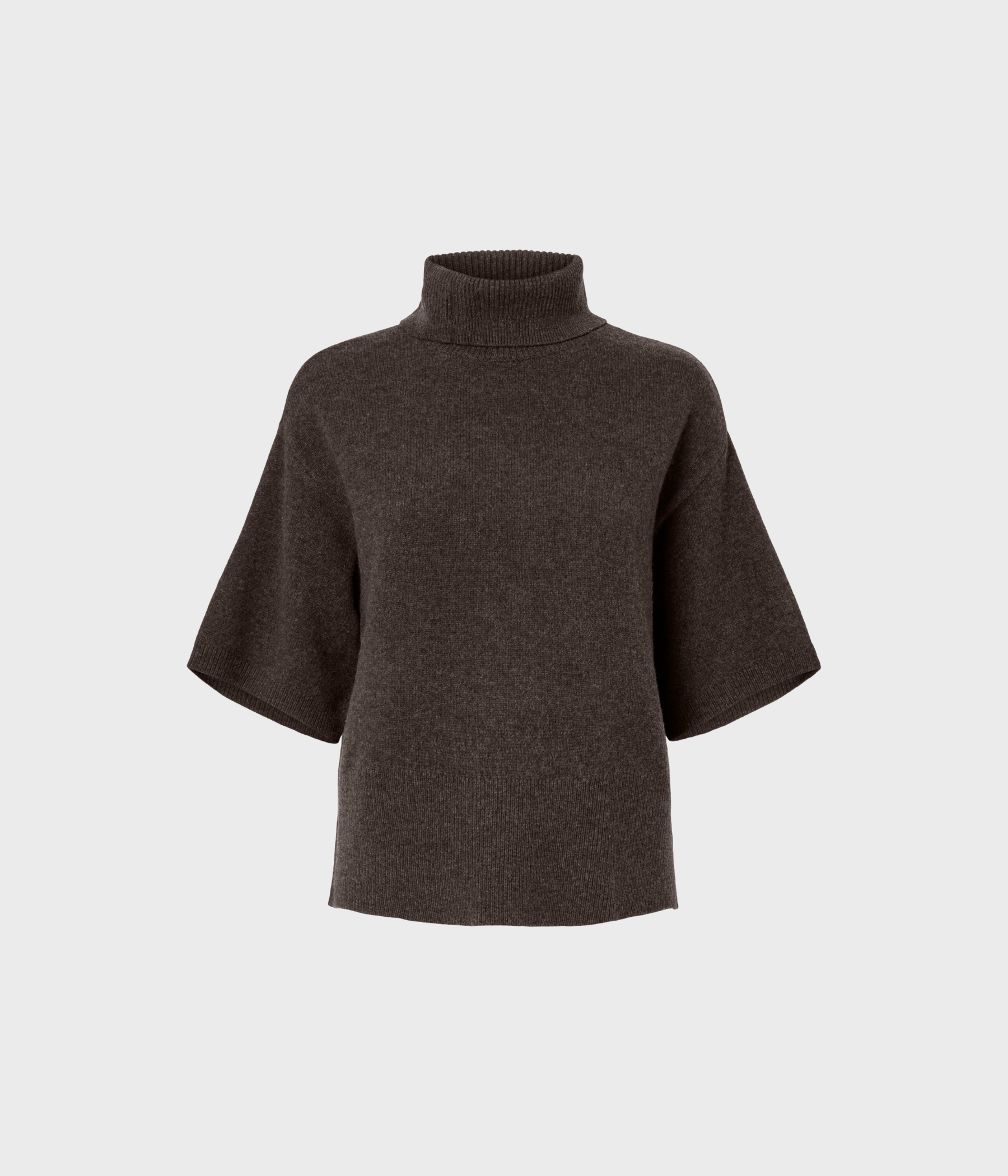 Yasemila 2/4 Wool Knit Pullover S. Noos (Coffee Bean)