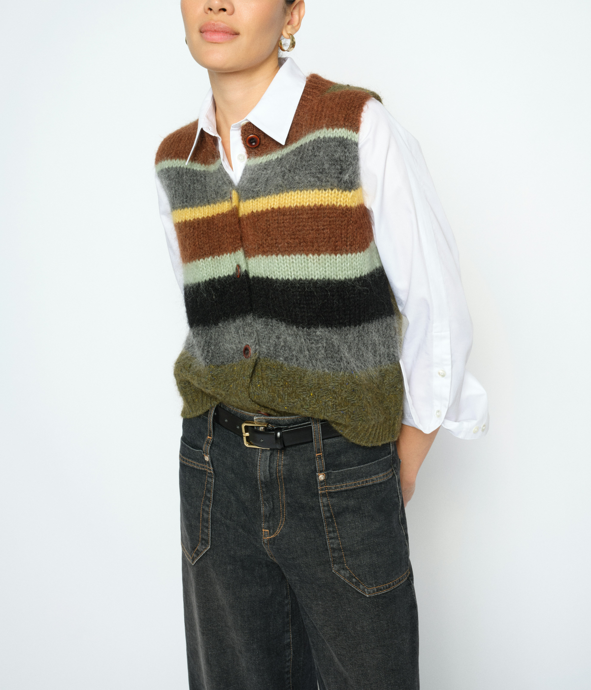 Mmesti Knit Vest (565 Rosin)