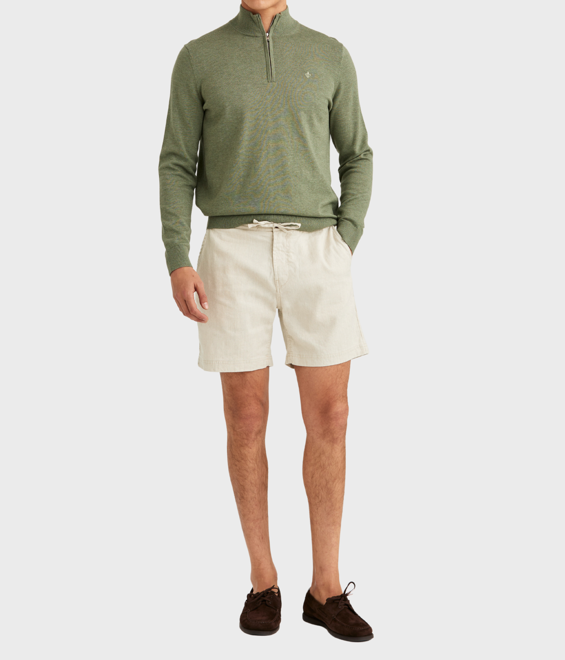 Fenix Linen Shorts (04 Off white)