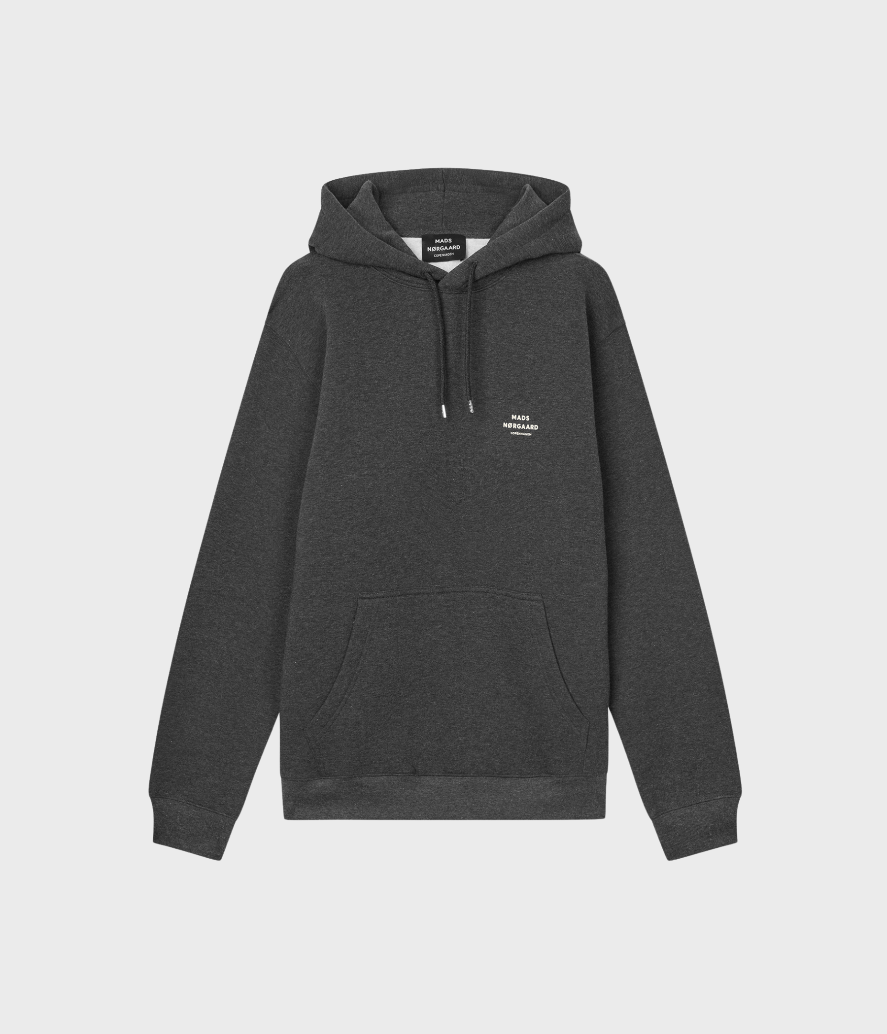 Standard Hoodie Logo Sweat. (8129 Dark Grey Melange)