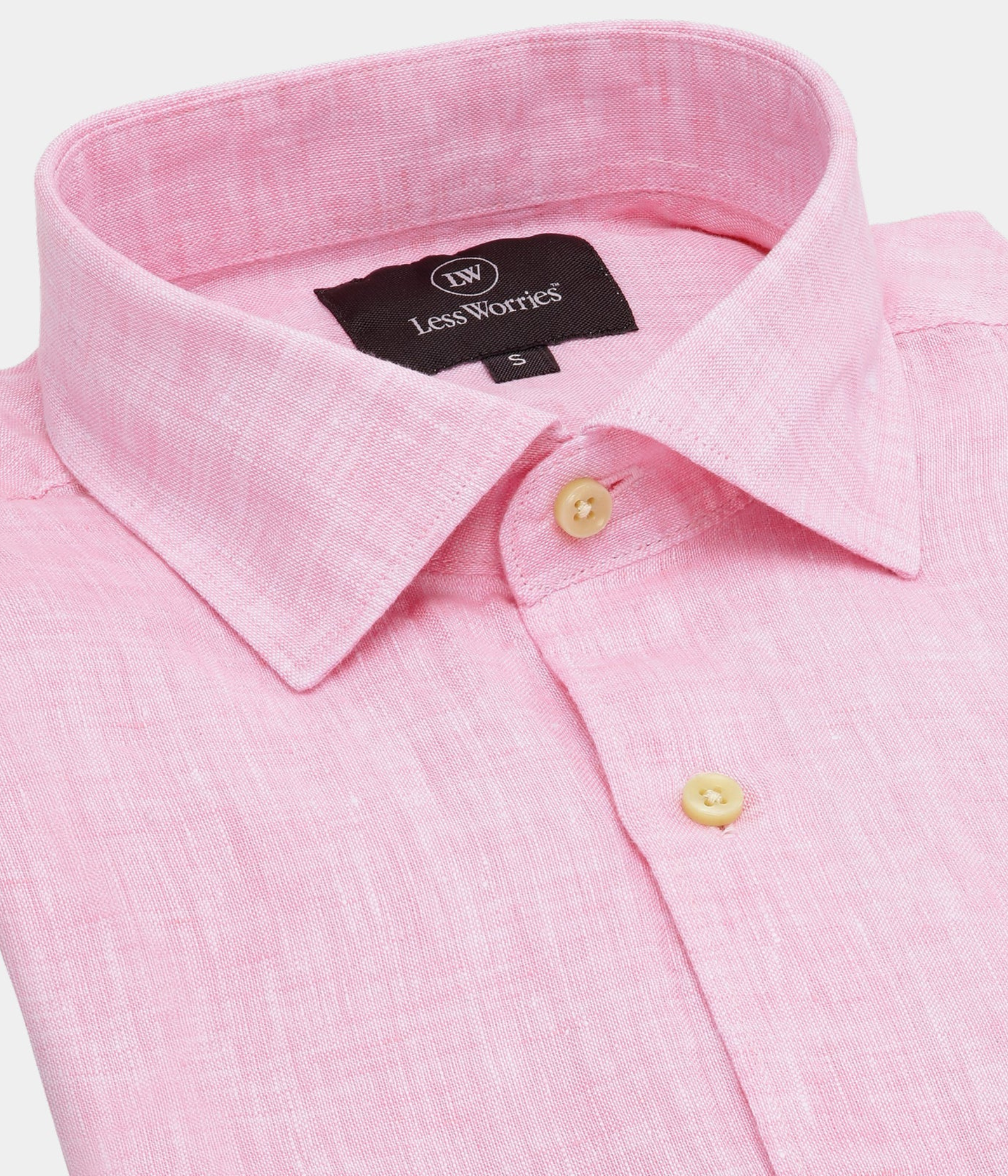 Linen Shirt. (Pink) - D.O. Design Only