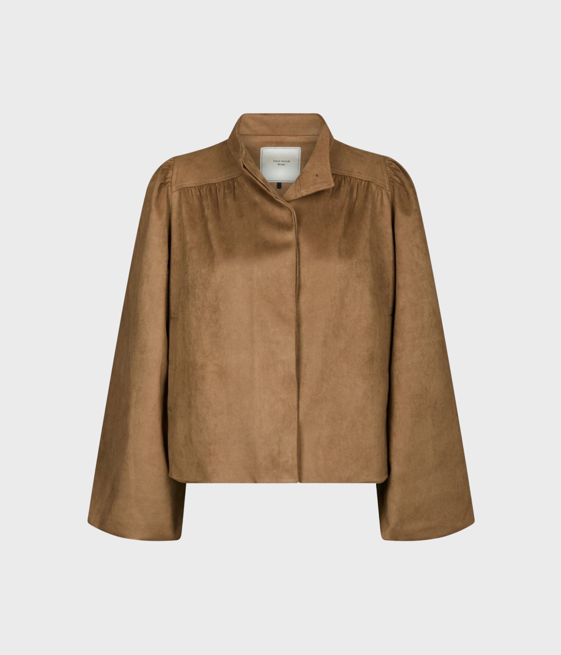 Tirsa Faux Suede Jacket (604 Cognac) - D.O. Design Only