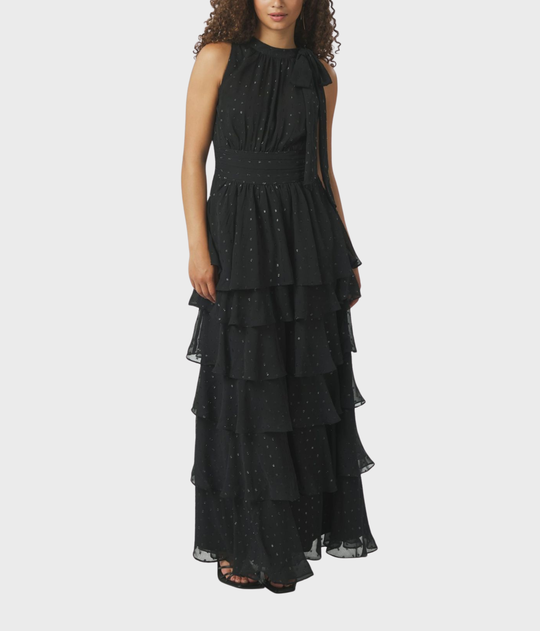 Marli Glitz Dress (100 Black)