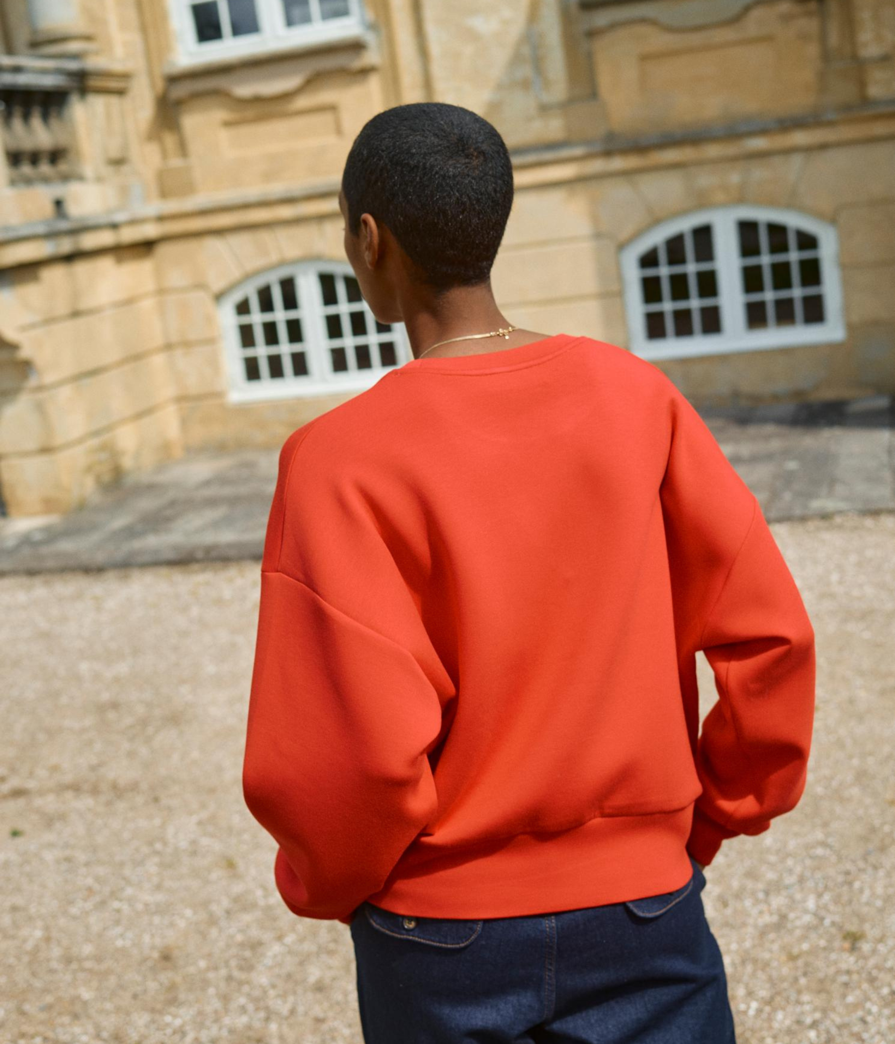 Mmcelli O-LS Sweatshirt (268 Chinese Red)