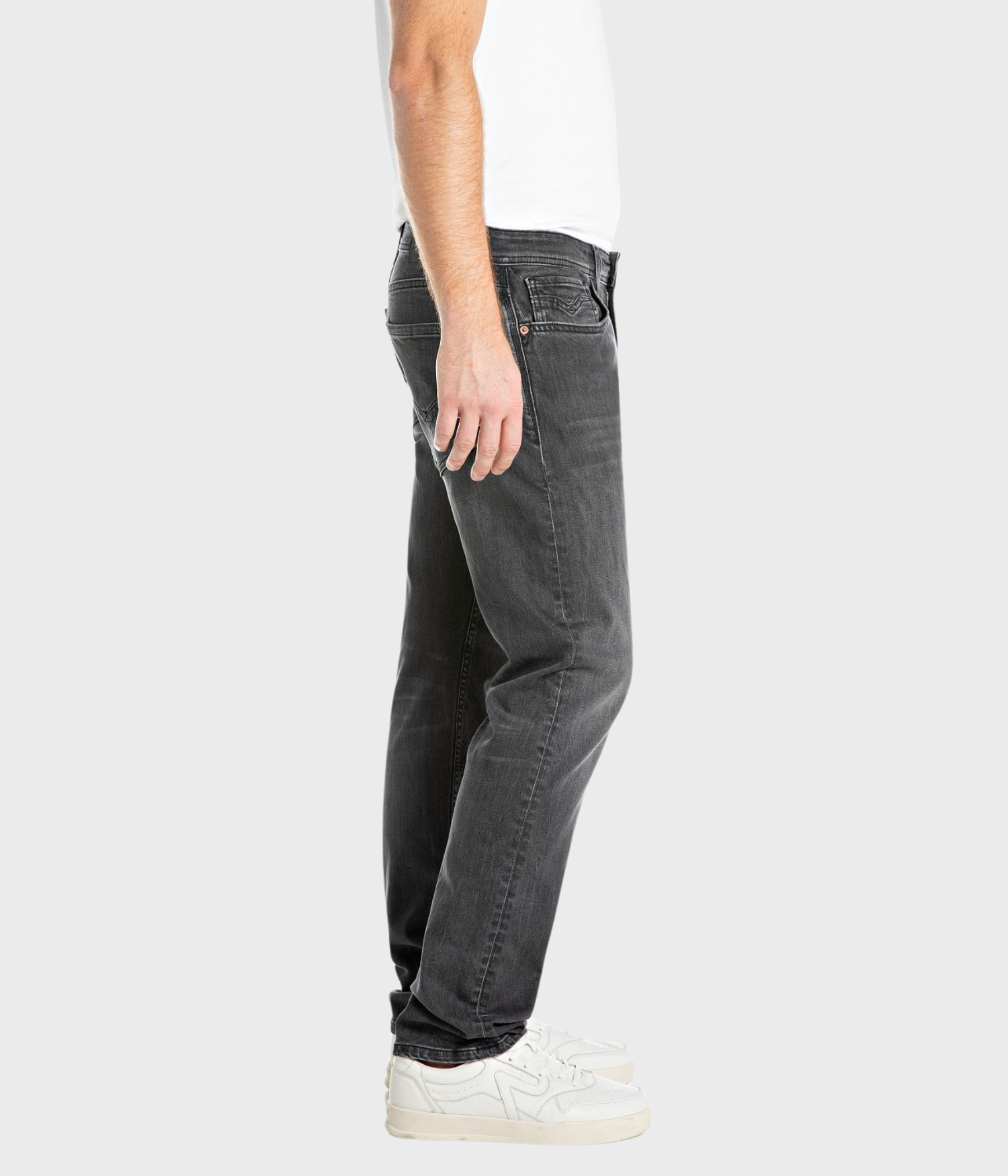 Trousers ROCCO 573 ECO PLUS. (097 DARK GREY Dark tone stonewashed)