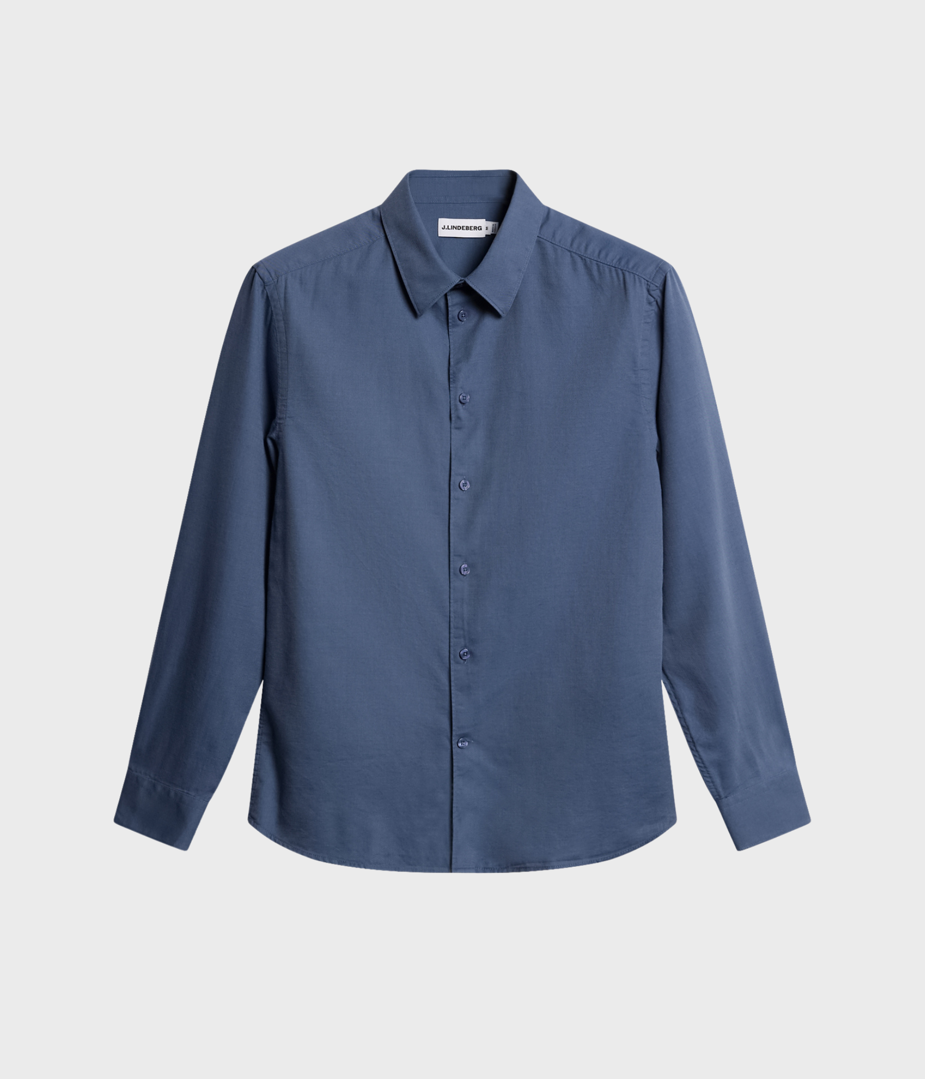 Slim LS Cotton Tencel Shirt (O319 Vintage Indigo)