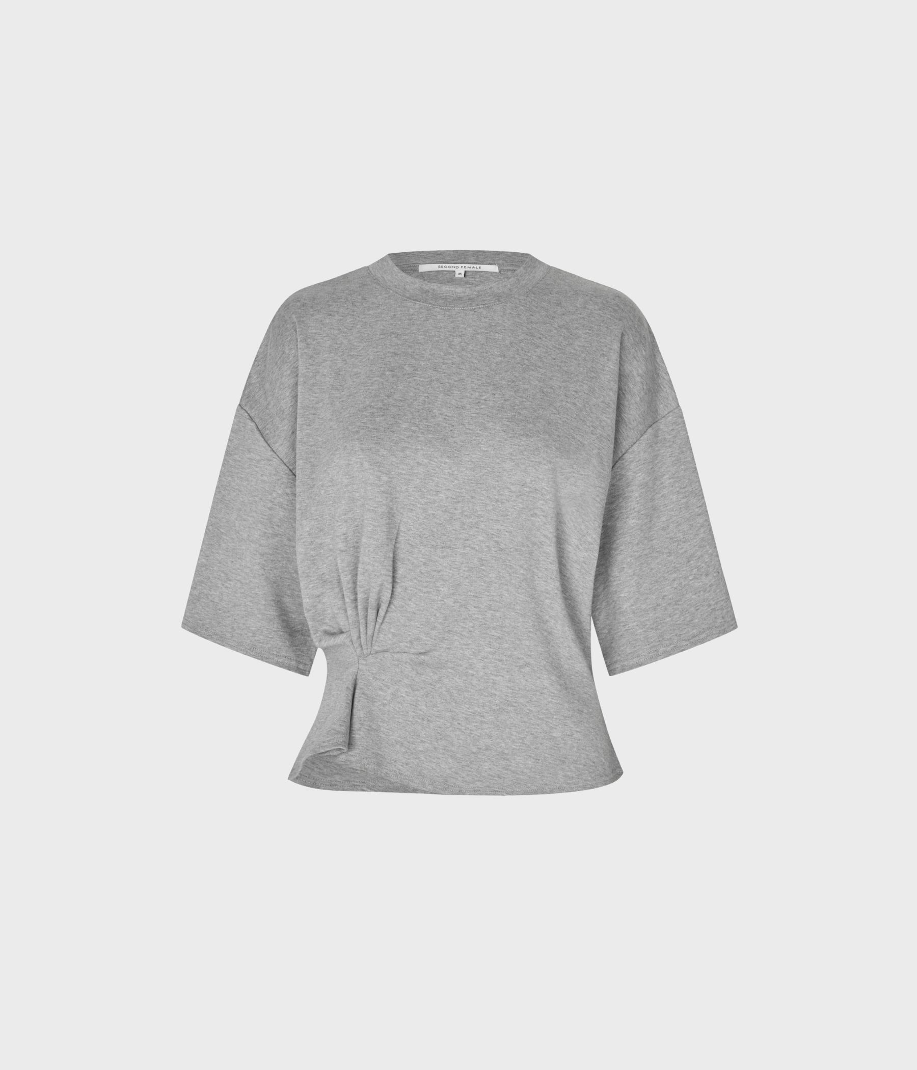 Missouri Tee. (Mid Grey Melange)