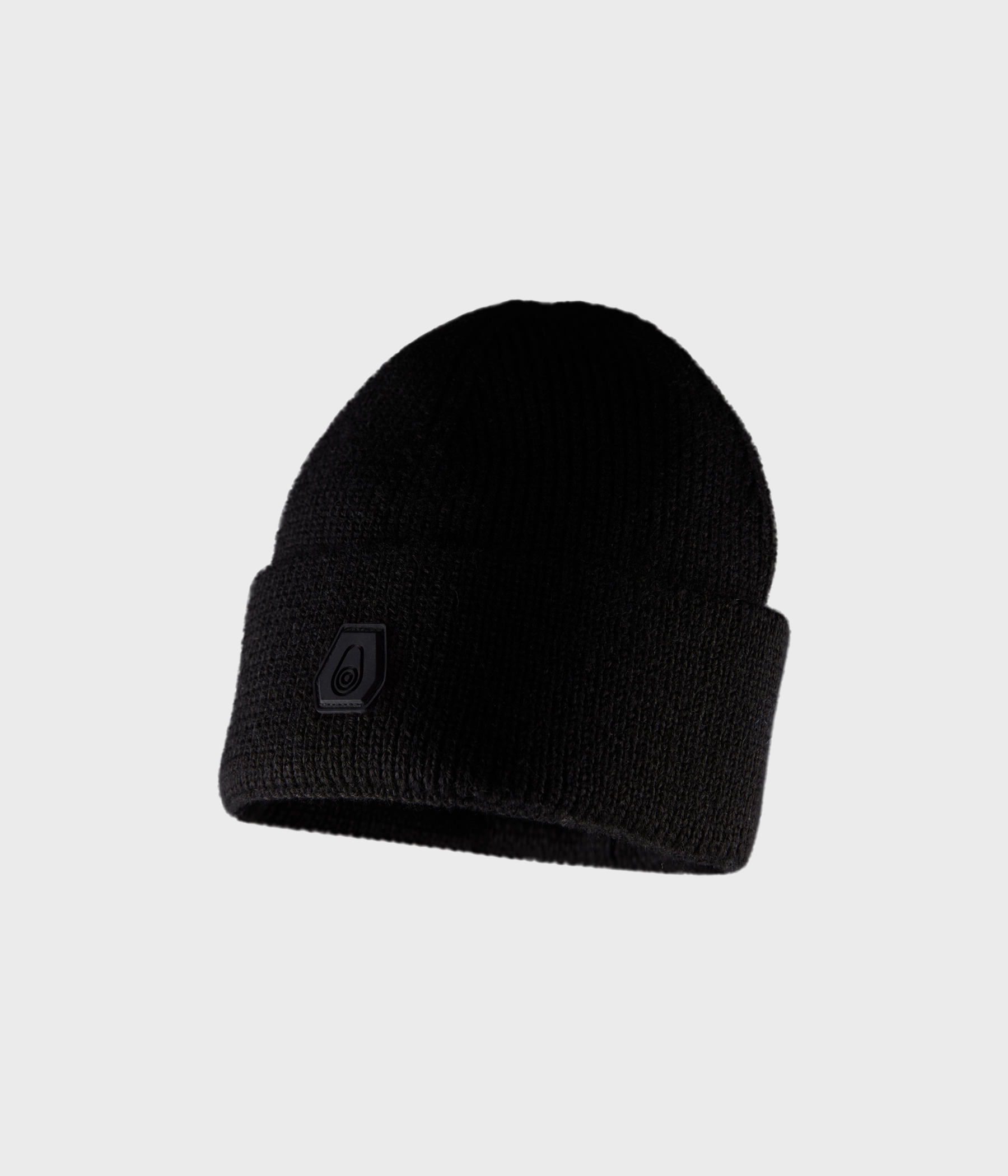 BOWMAN FOLDED WOOL BEANIE. (999 CARBON)