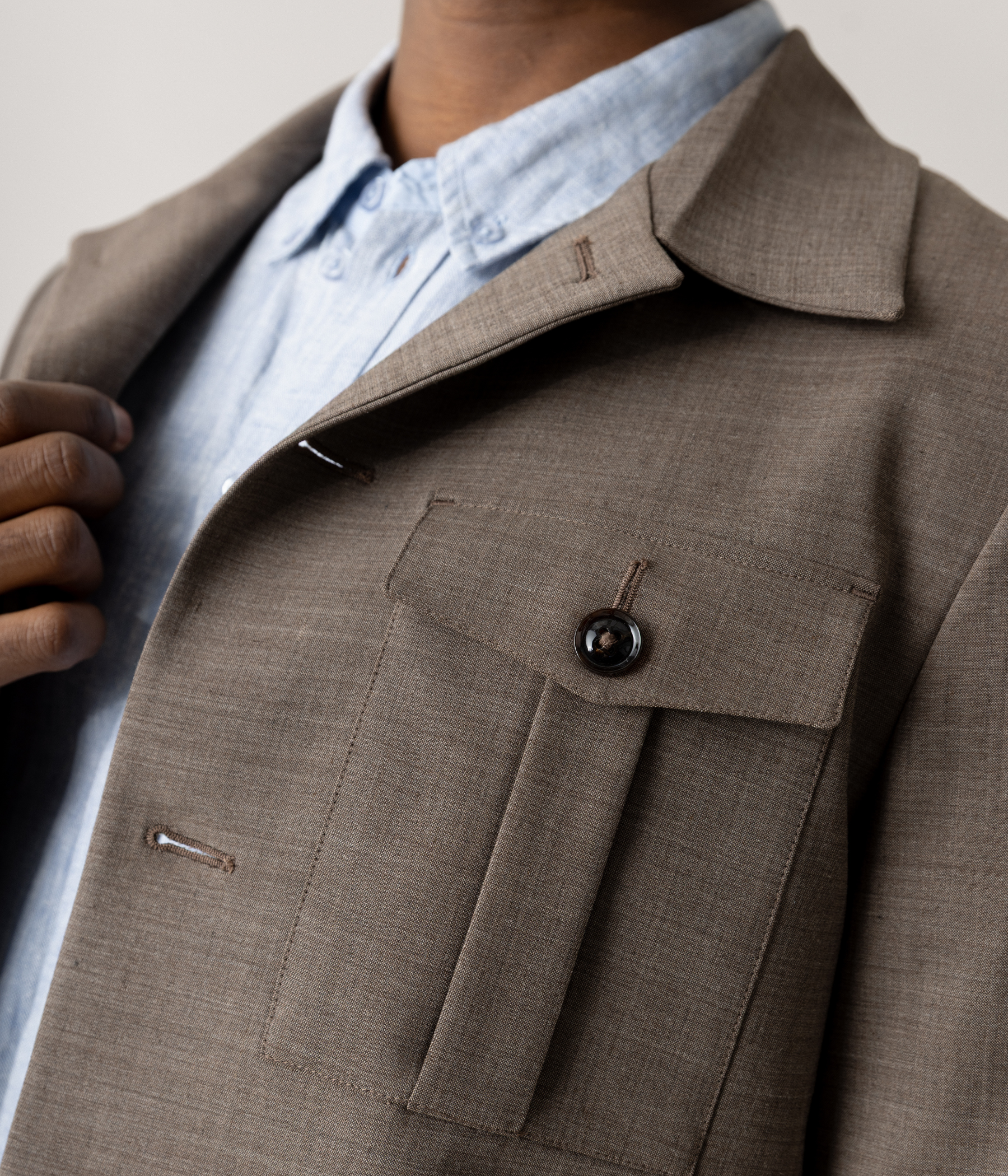 Mmgjacob Dynamic Luxe Overshirt (158 Falcon)