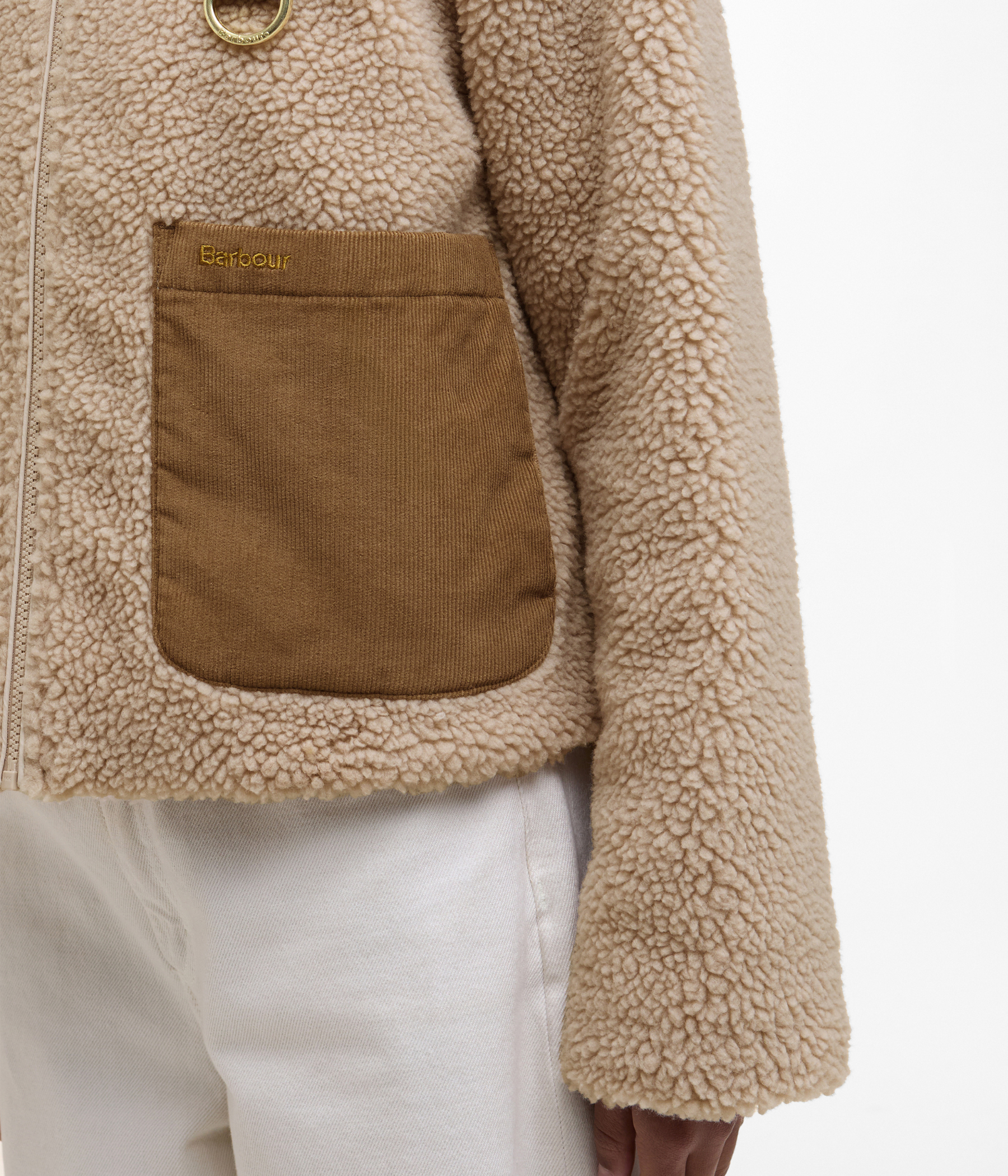 Barbour Malena Fleece (BE11 Natural/ecru)